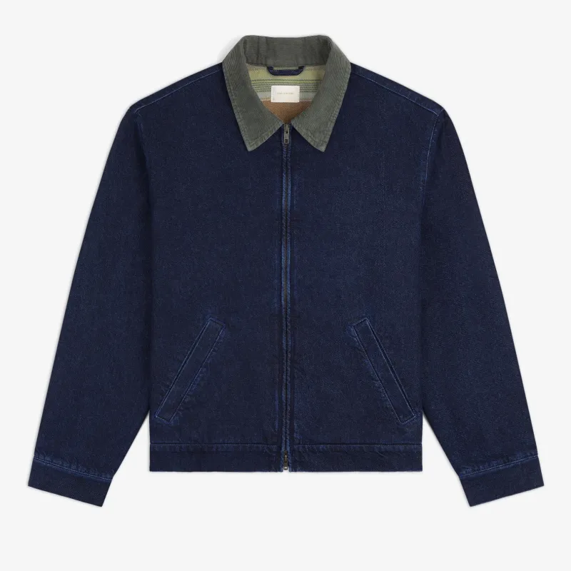 Denim Zip Jacket made by Aime Leon Dore