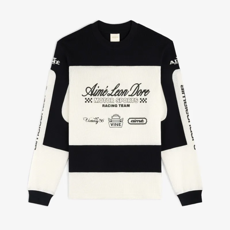 Long-Sleeve Mesh Enduro Tee made by Aime Leon Dore