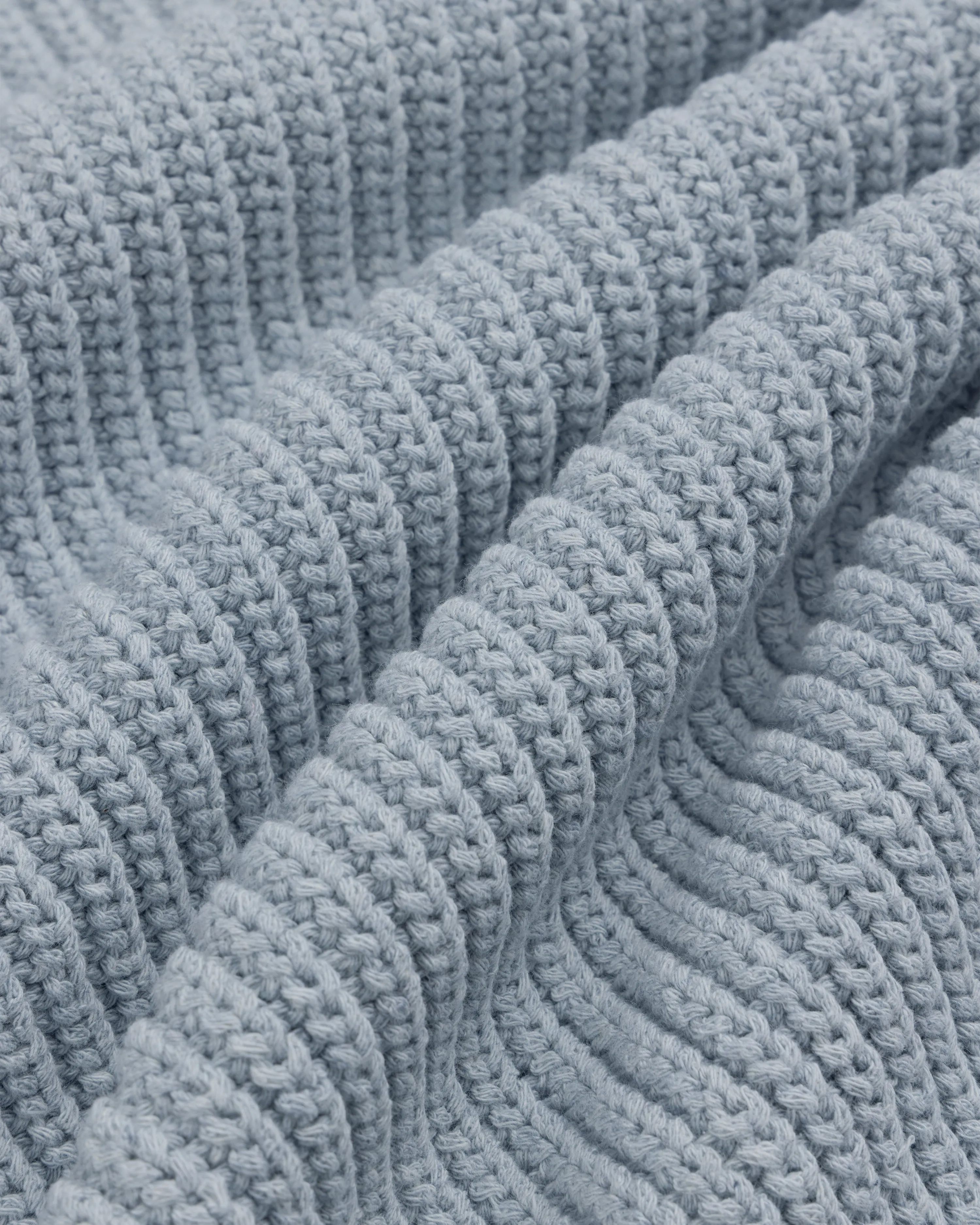 Knit Denim Crewneck Sweater sold by Aime Leon Dore product image thumbnail 4