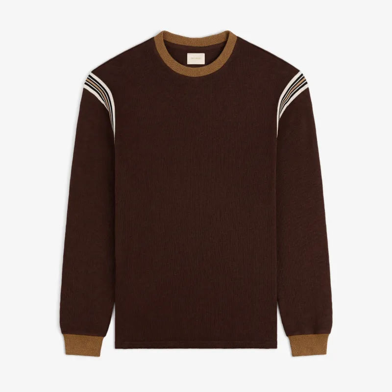 Long-Sleeve Slub Football Tee made by Aime Leon Dore