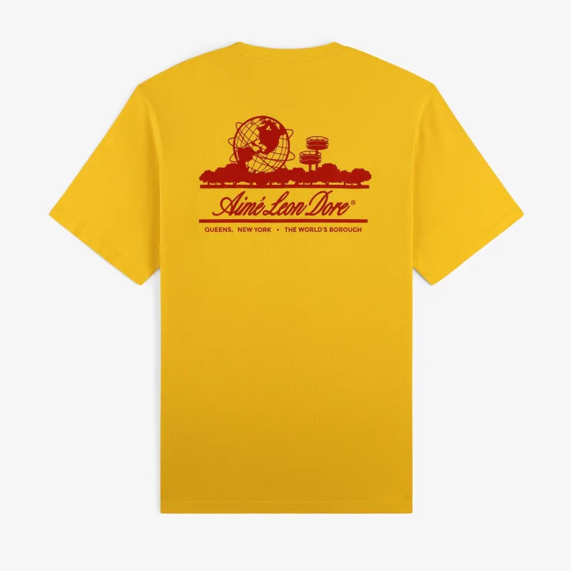 Sun Faded Unisphere Tee made by Aime Leon Dore