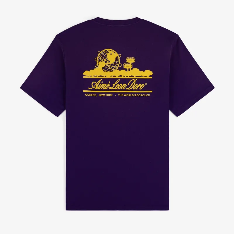 Sun Faded Unisphere Tee made by Aime Leon Dore