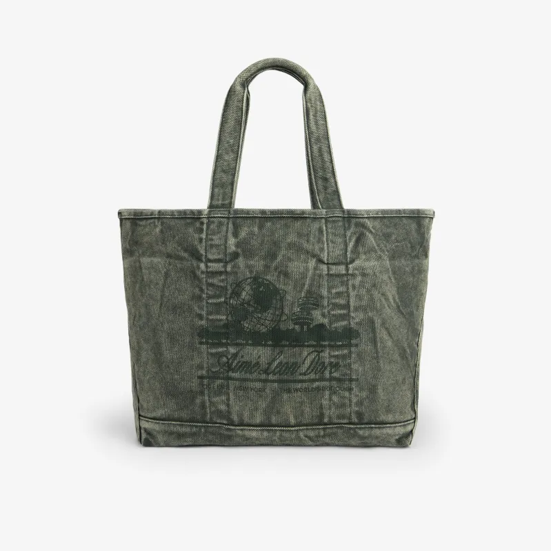 Sun Faded Large Unisphere Tote Bag made by Aime Leon Dore