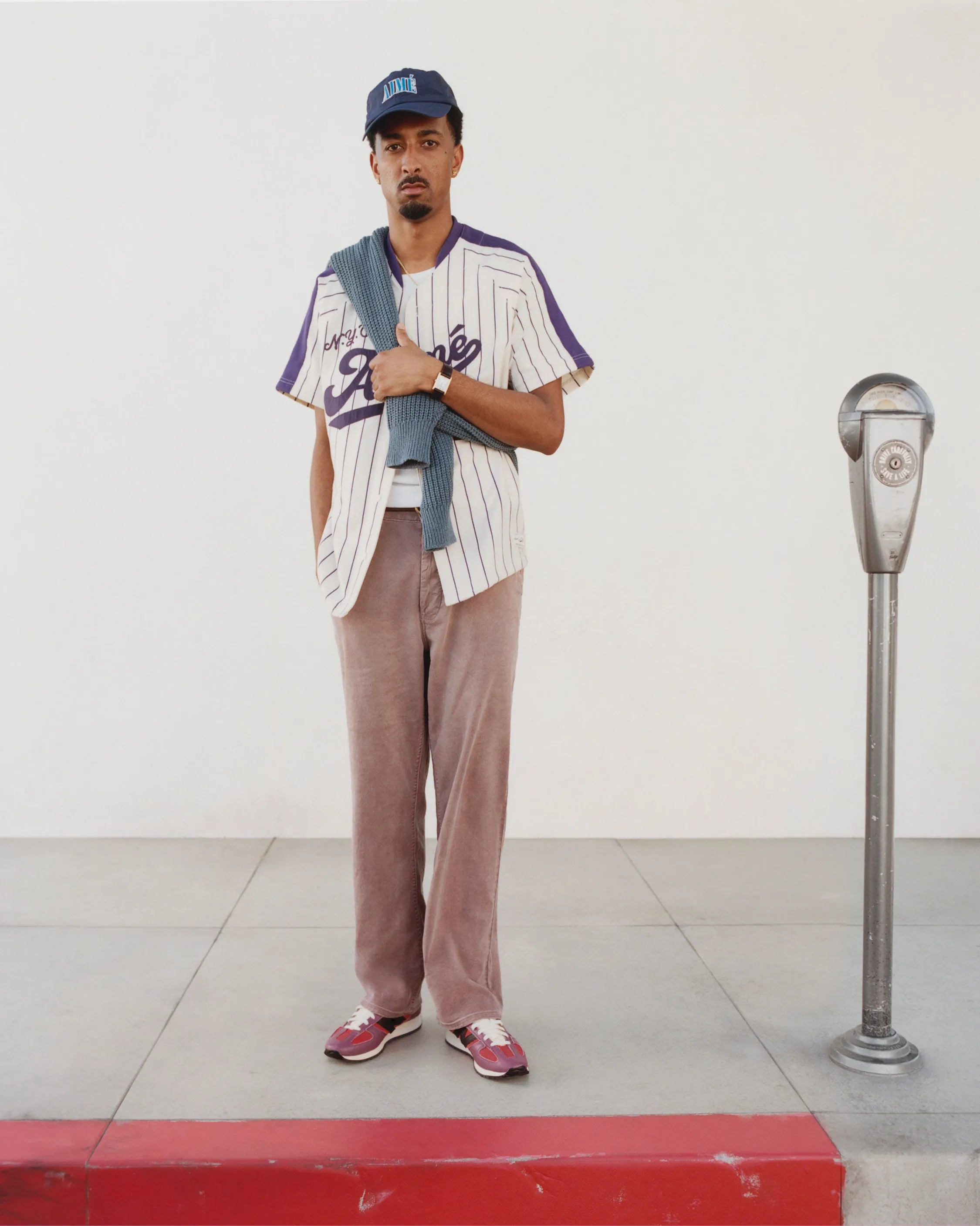 Linen Blend Carpenter Pant sold by Aime Leon Dore product image thumbnail 3