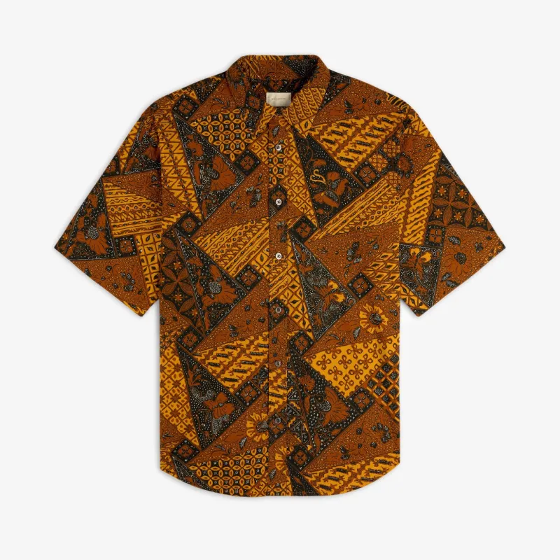 Batik Inspired Print Shirt made by Aime Leon Dore
