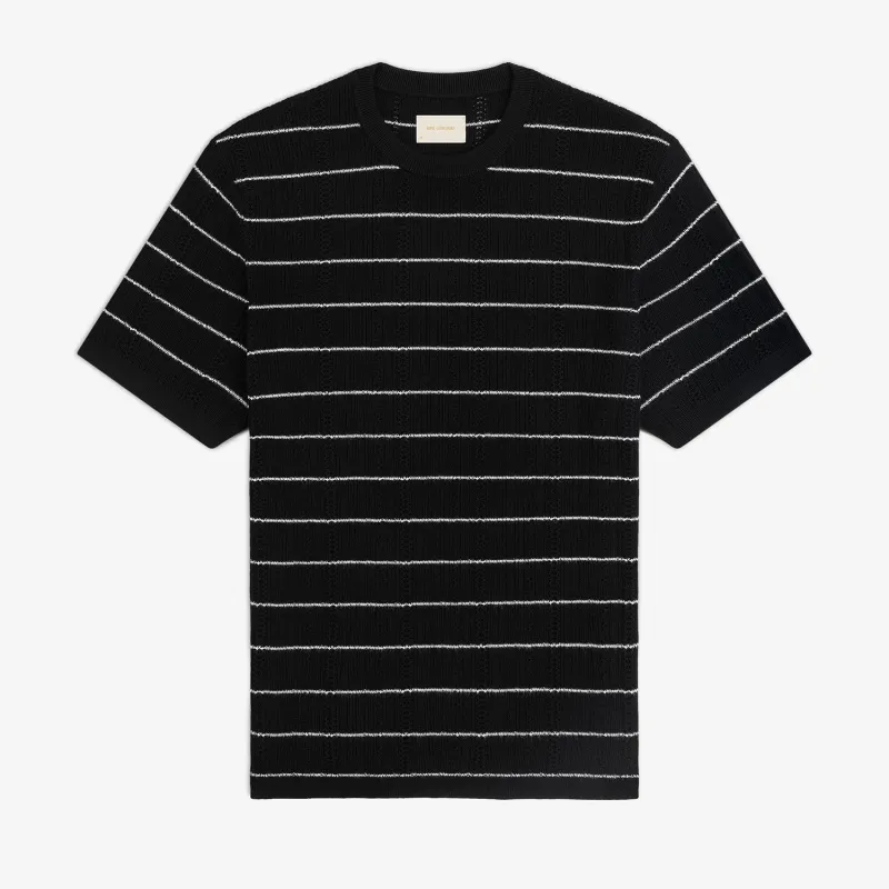 Merino Wool Eyelet Tee made by Aime Leon Dore