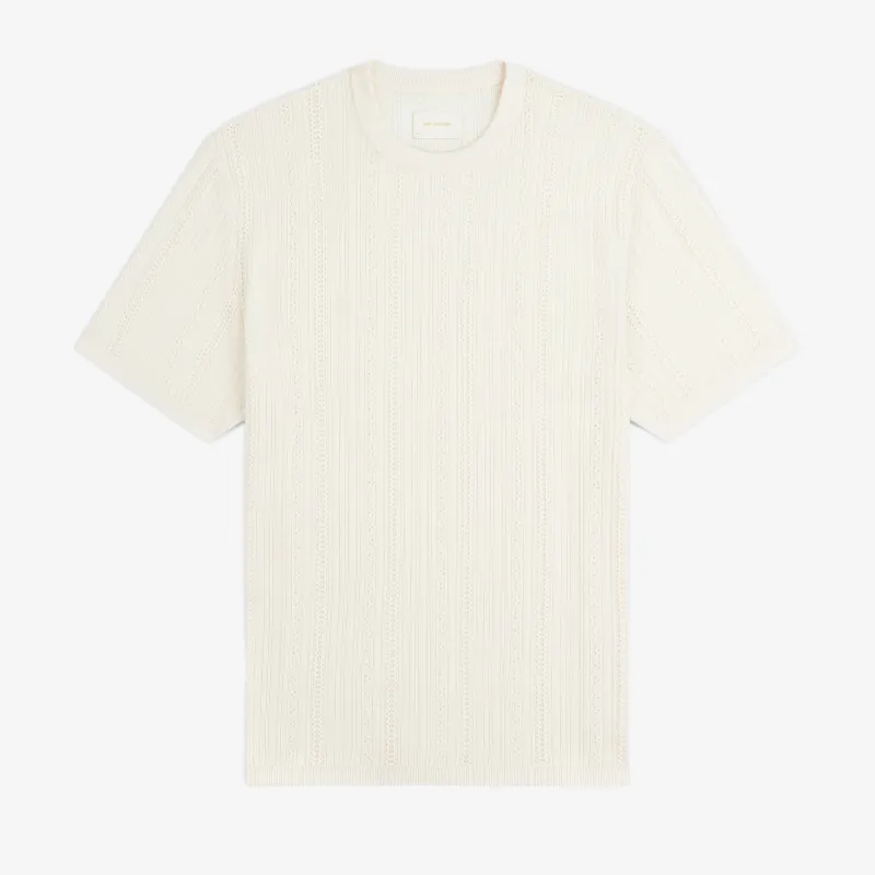 Merino Wool Eyelet Tee made by Aime Leon Dore