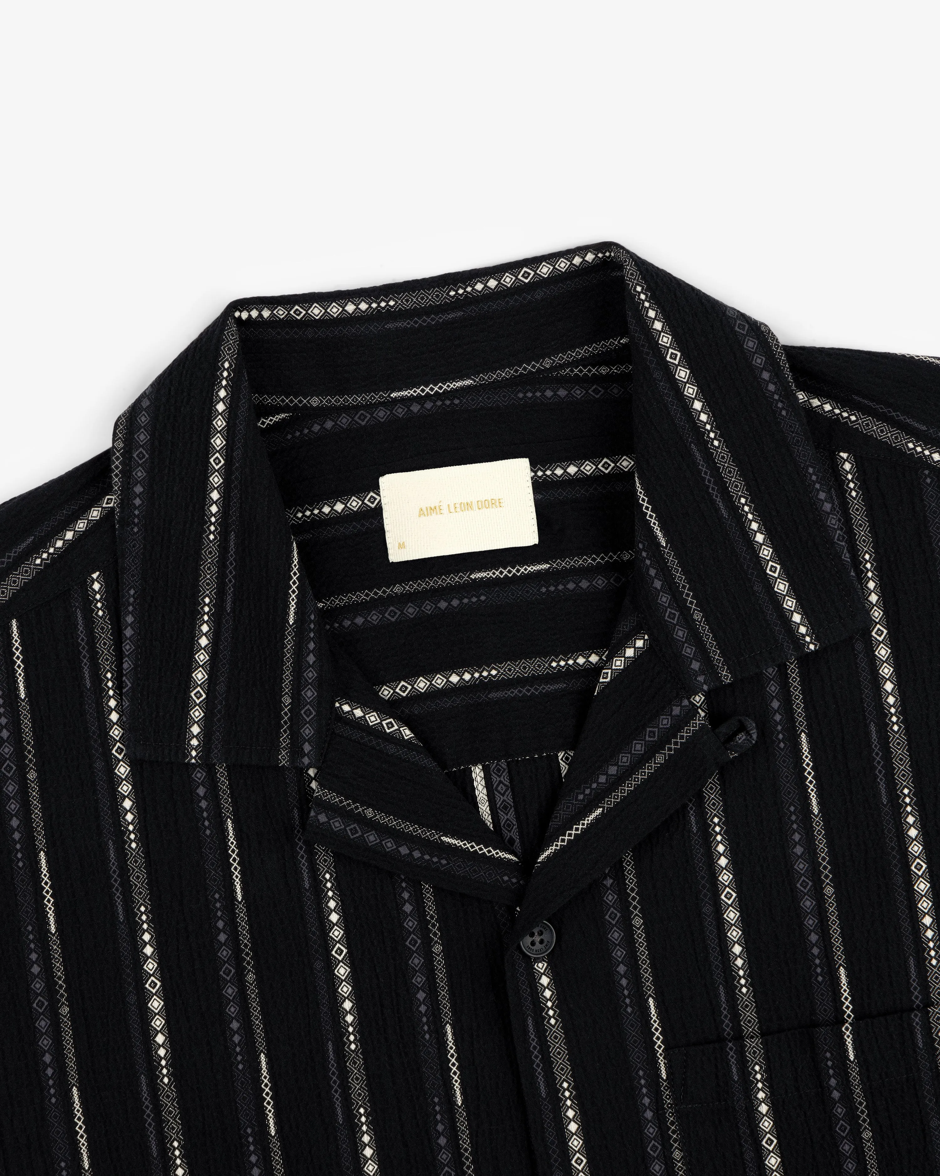 Cropped Jacquard Camp Shirt sold by Aime Leon Dore product image thumbnail 4