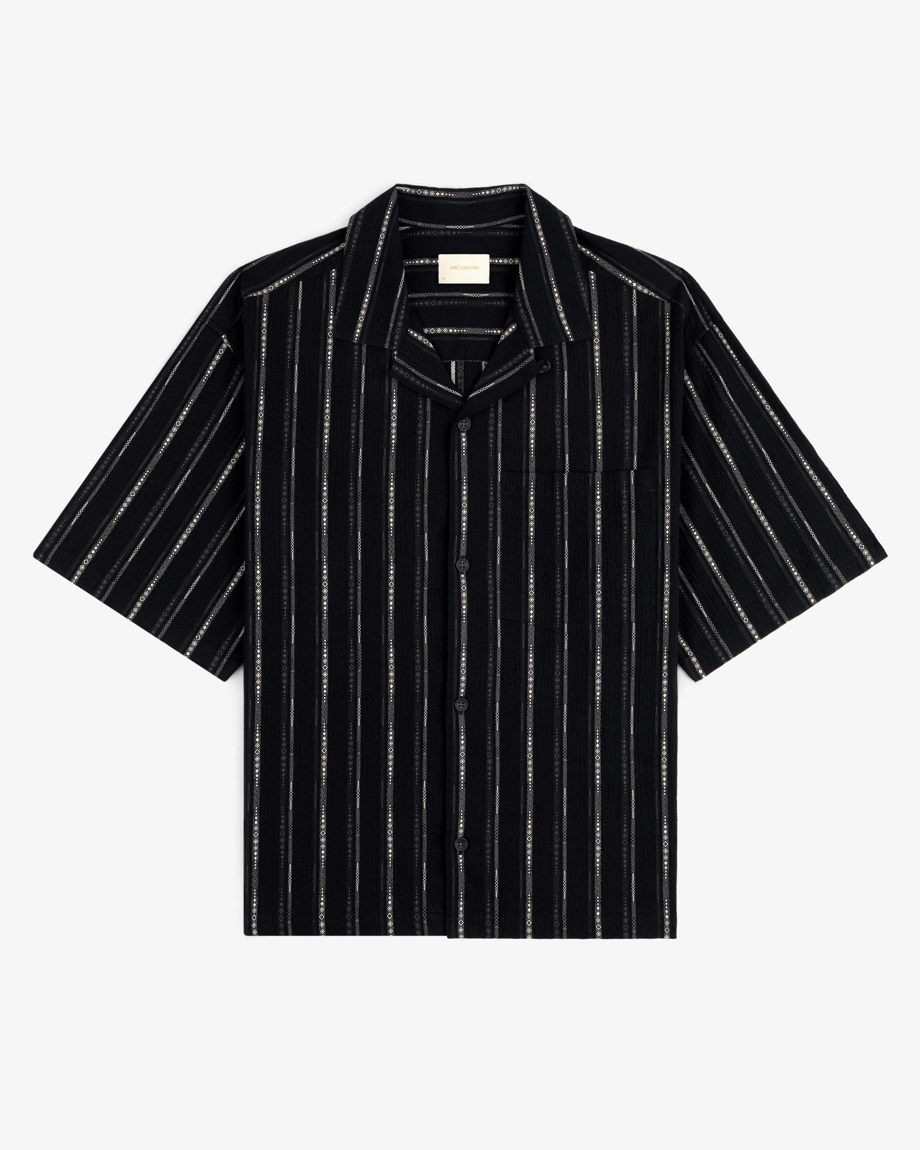 Cropped Jacquard Camp Shirt sold by Aime Leon Dore product image thumbnail 2