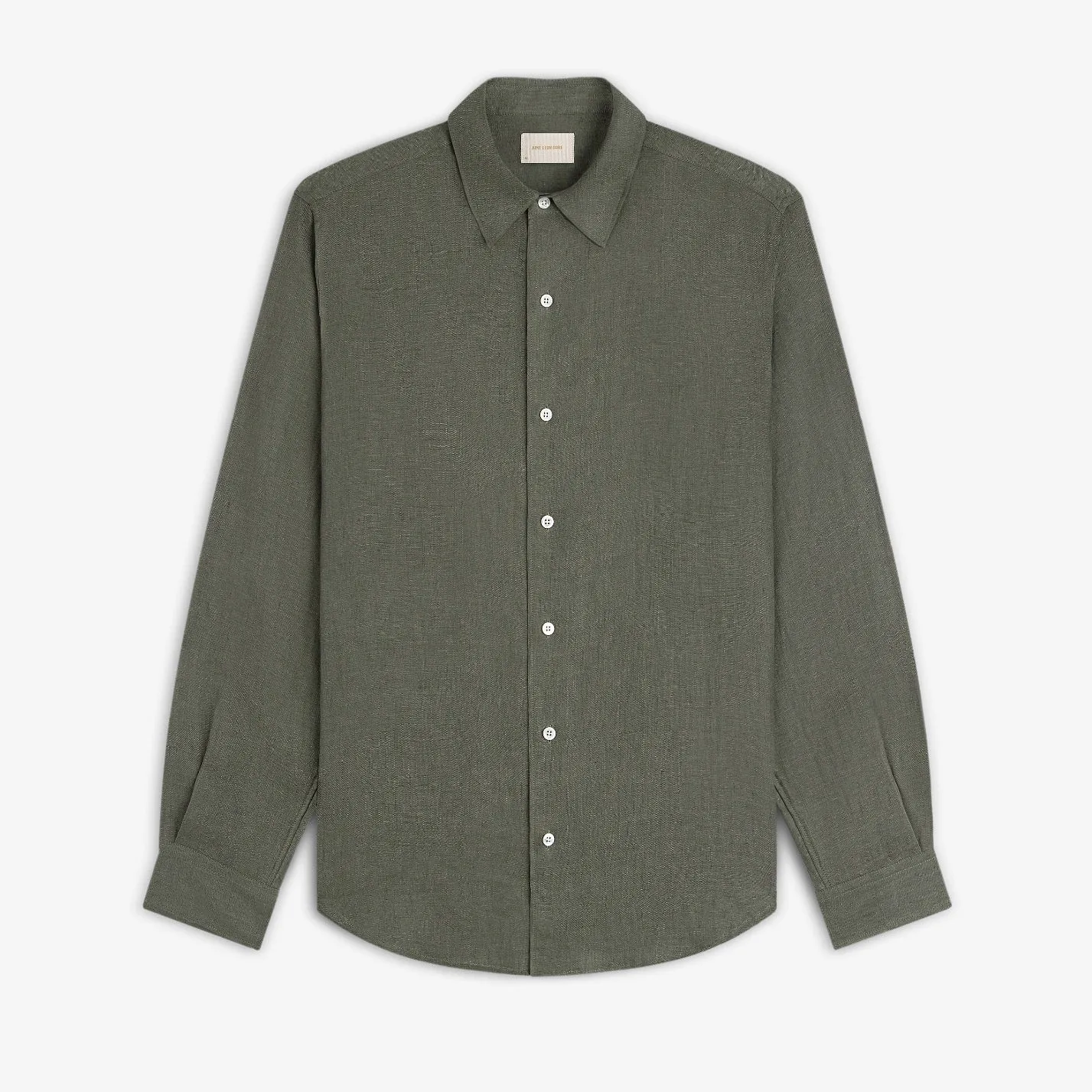 Long-Sleeve Linen Shirt sold by Aime Leon Dore