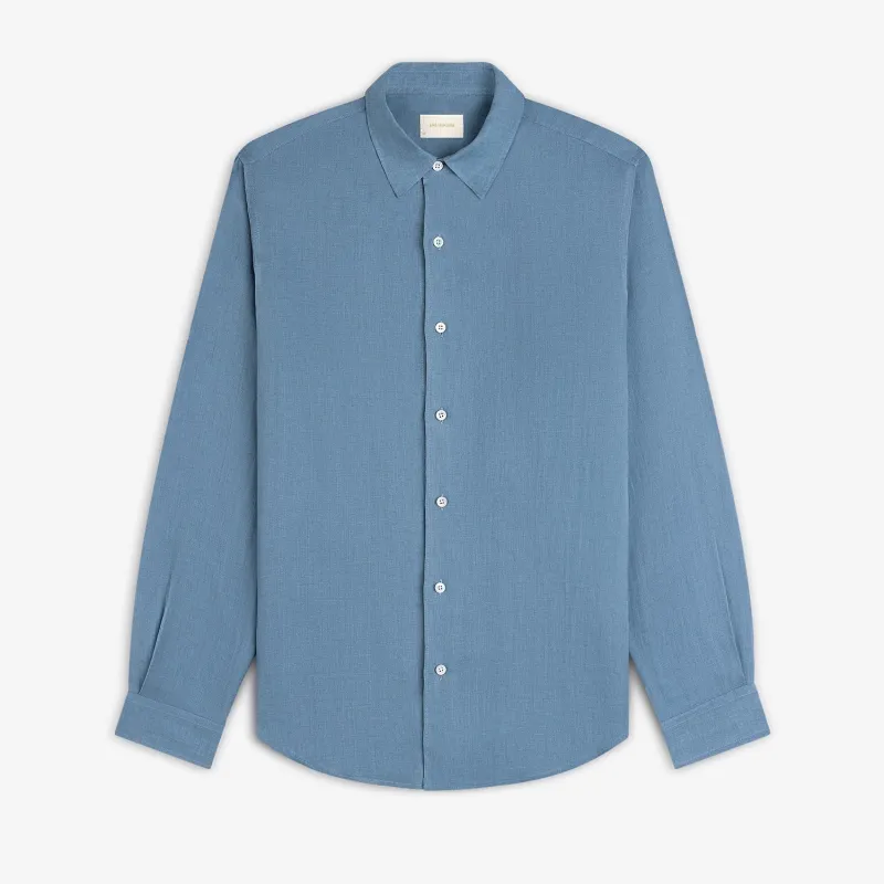 Long-Sleeve Linen Shirt made by Aime Leon Dore