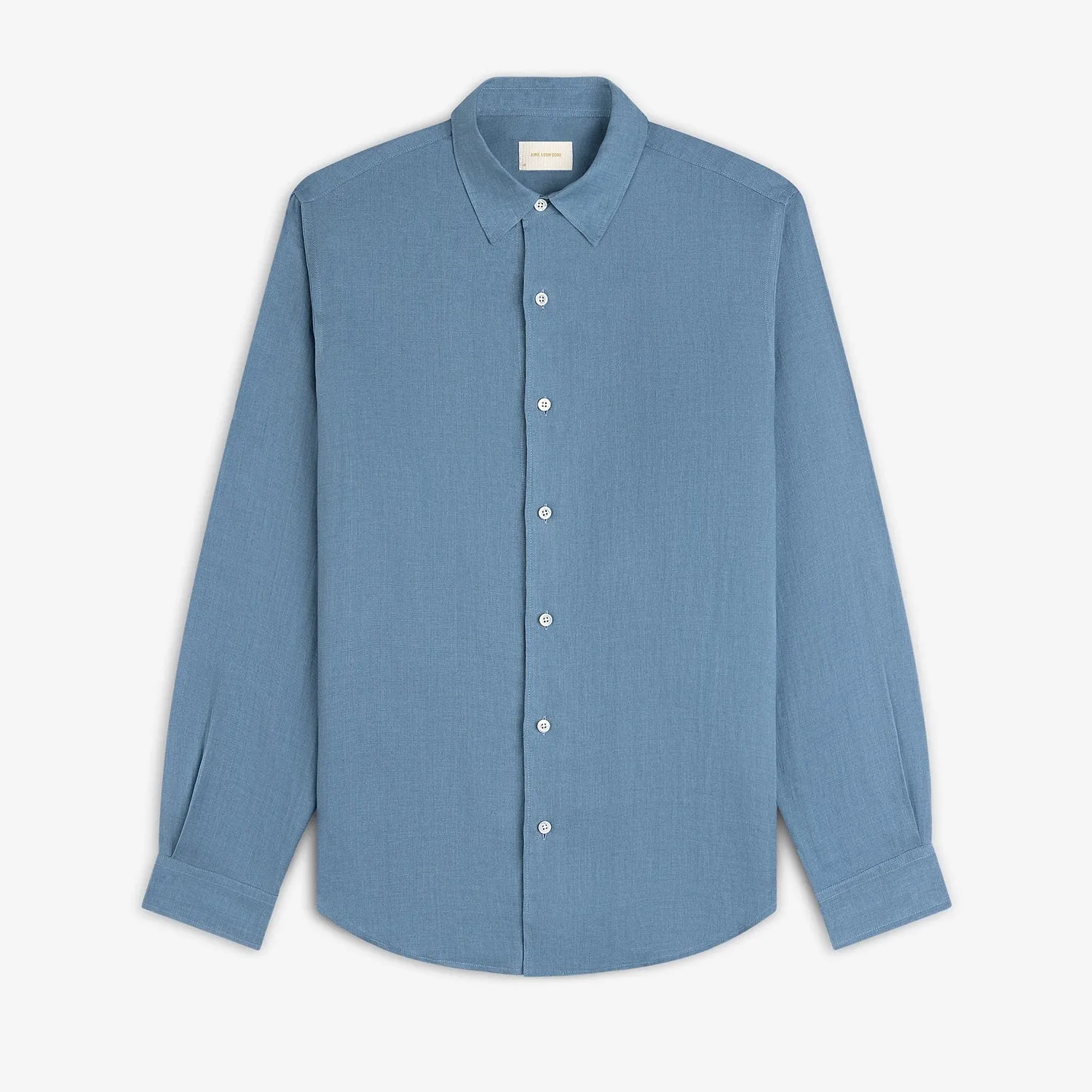 Long-Sleeve Linen Shirt sold by Aime Leon Dore