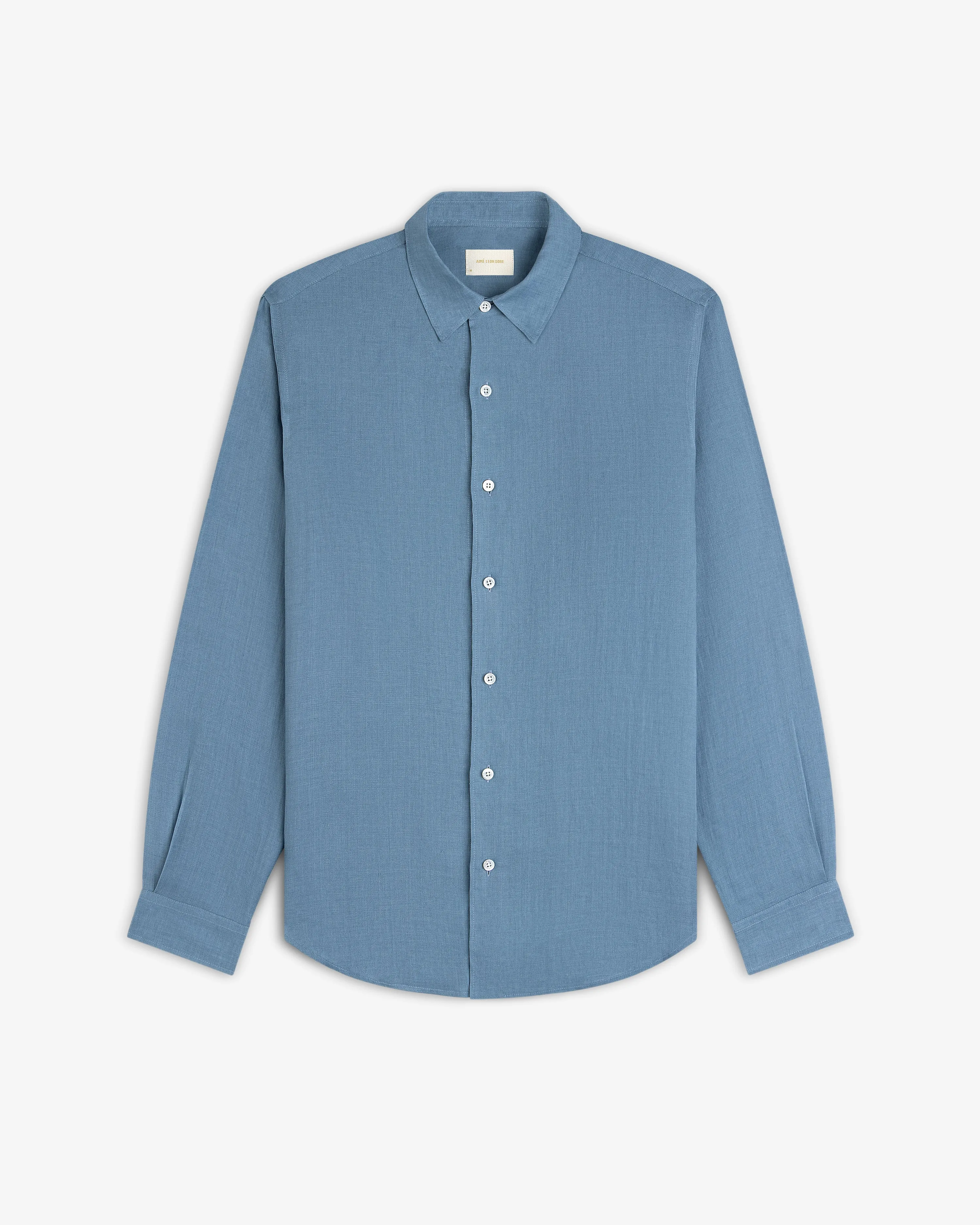 Long-Sleeve Linen Shirt sold by Aime Leon Dore product image thumbnail 2