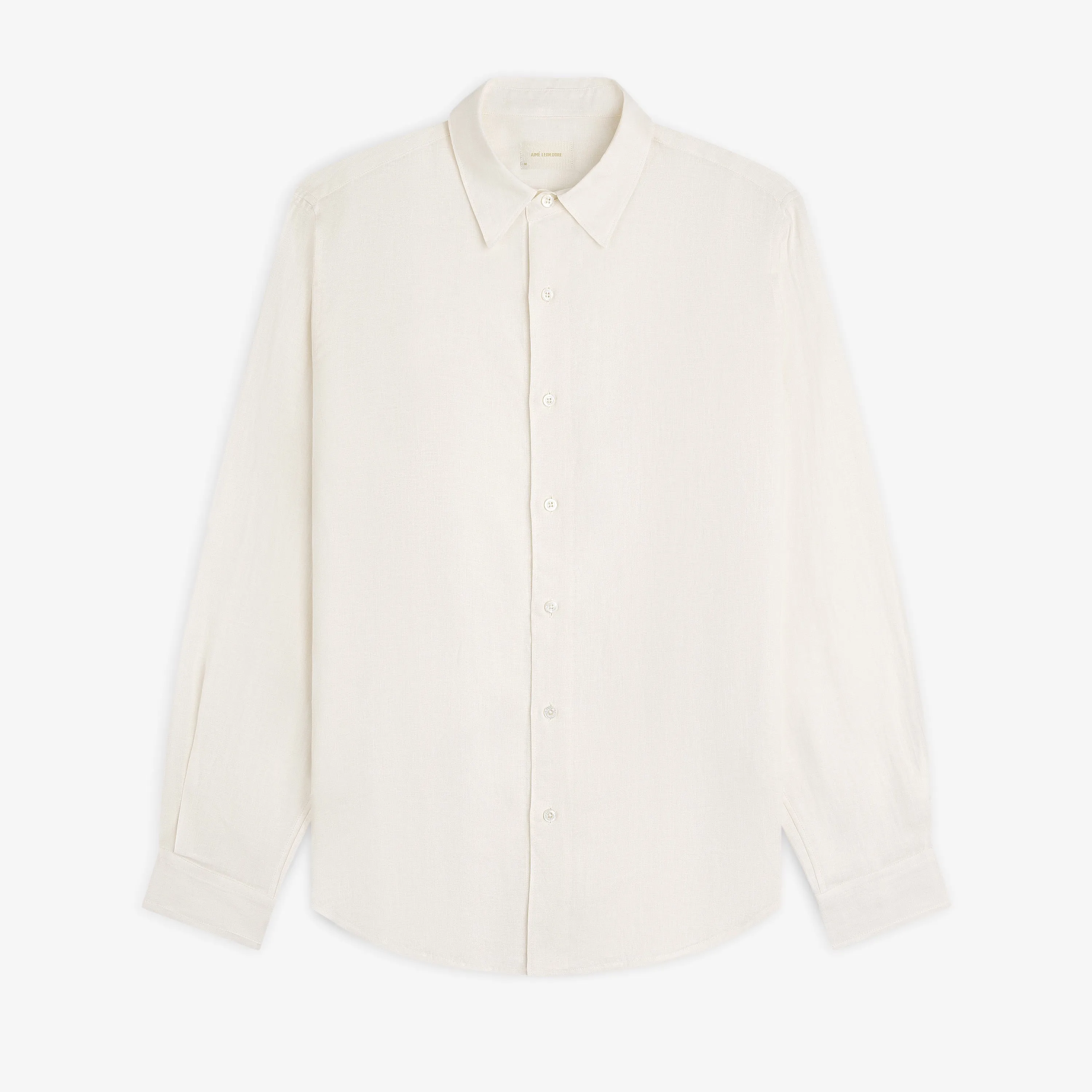 Long-Sleeve Linen Shirt sold by Aime Leon Dore