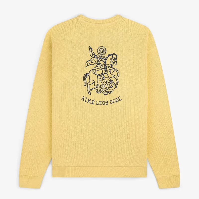 Saint George Piqué Crewneck Sweatshirt made by Aime Leon Dore