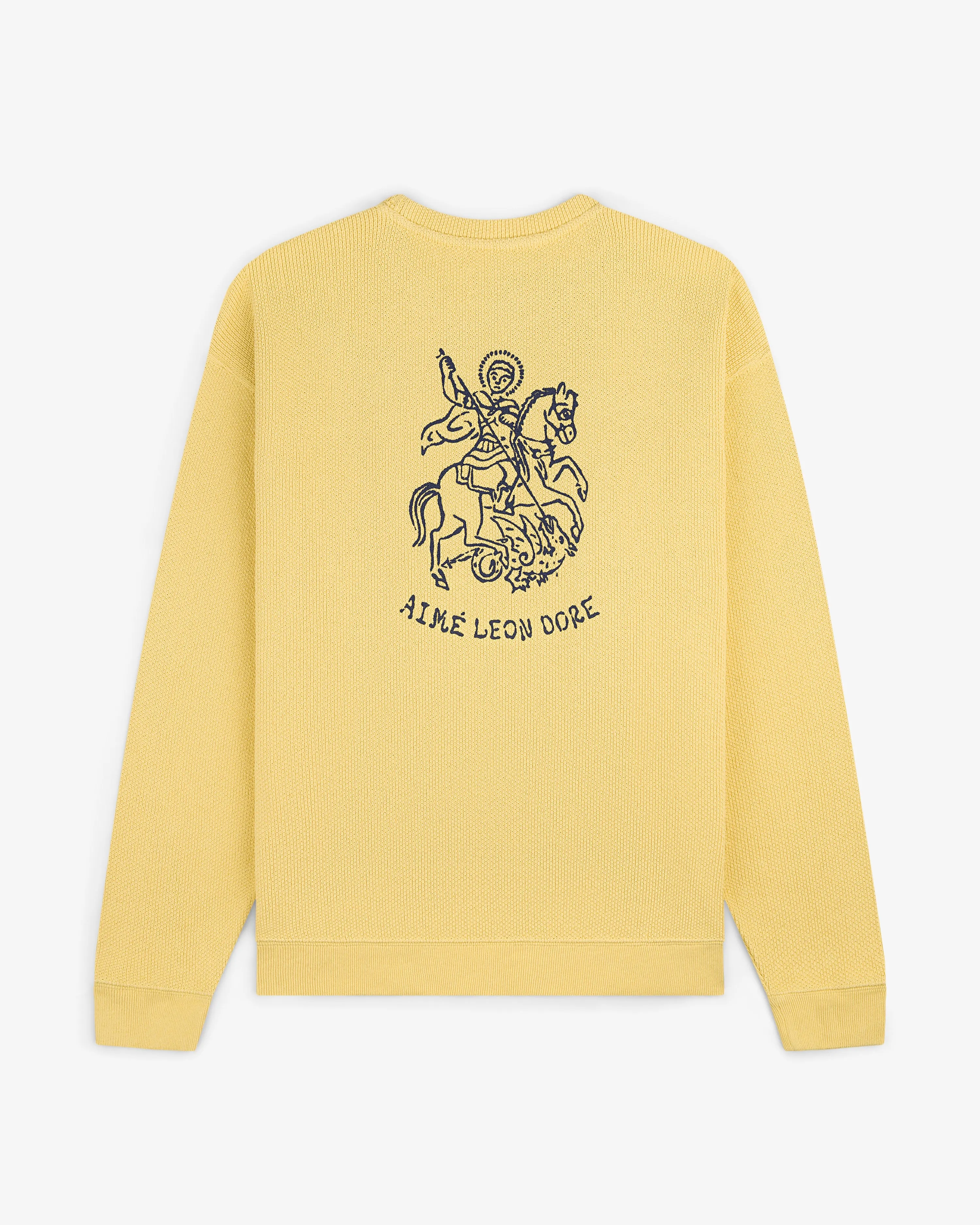 Saint George Piqué Crewneck Sweatshirt sold by Aime Leon Dore product image thumbnail 2