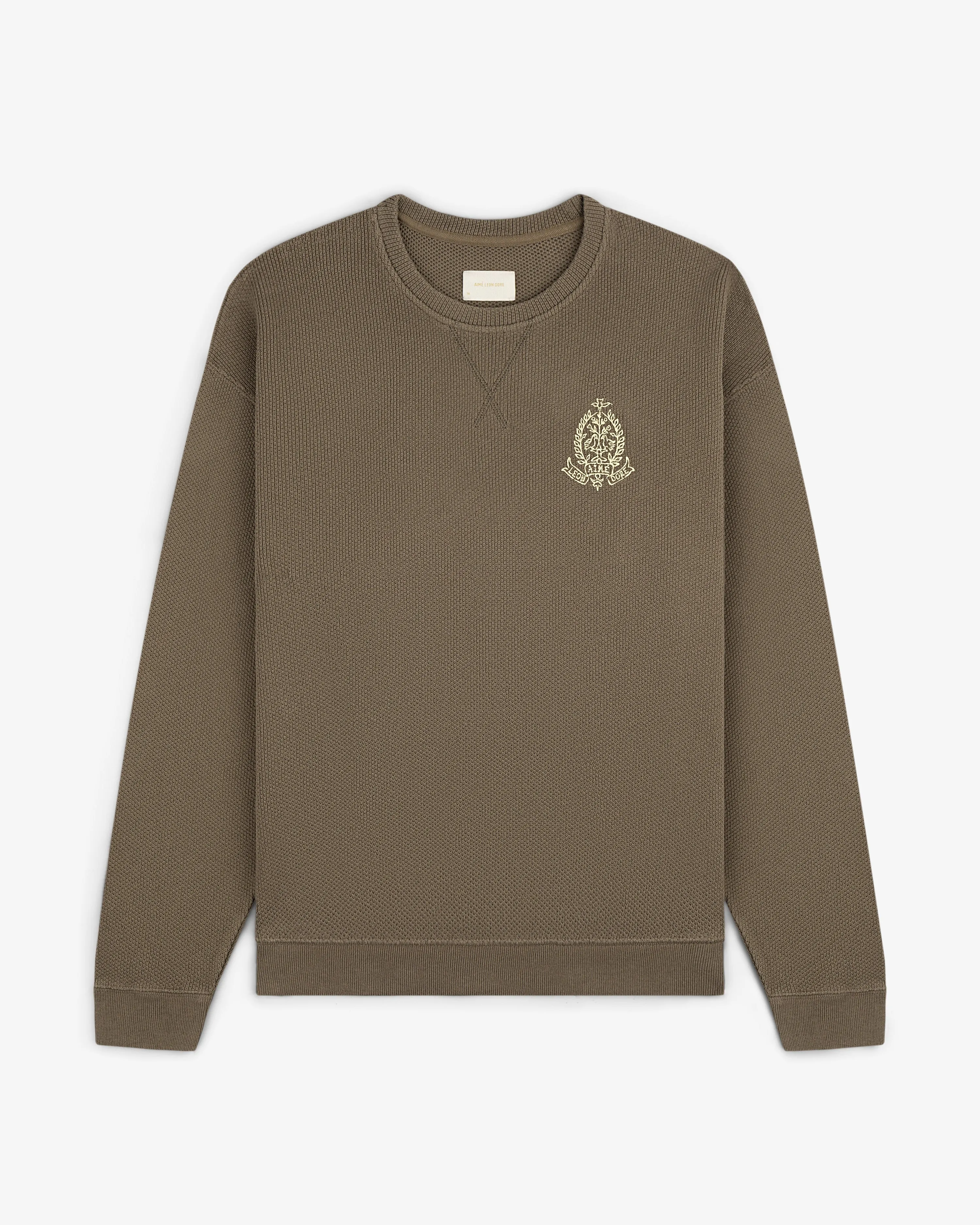 Saint George Piqué Crewneck Sweatshirt sold by Aime Leon Dore product image thumbnail 3