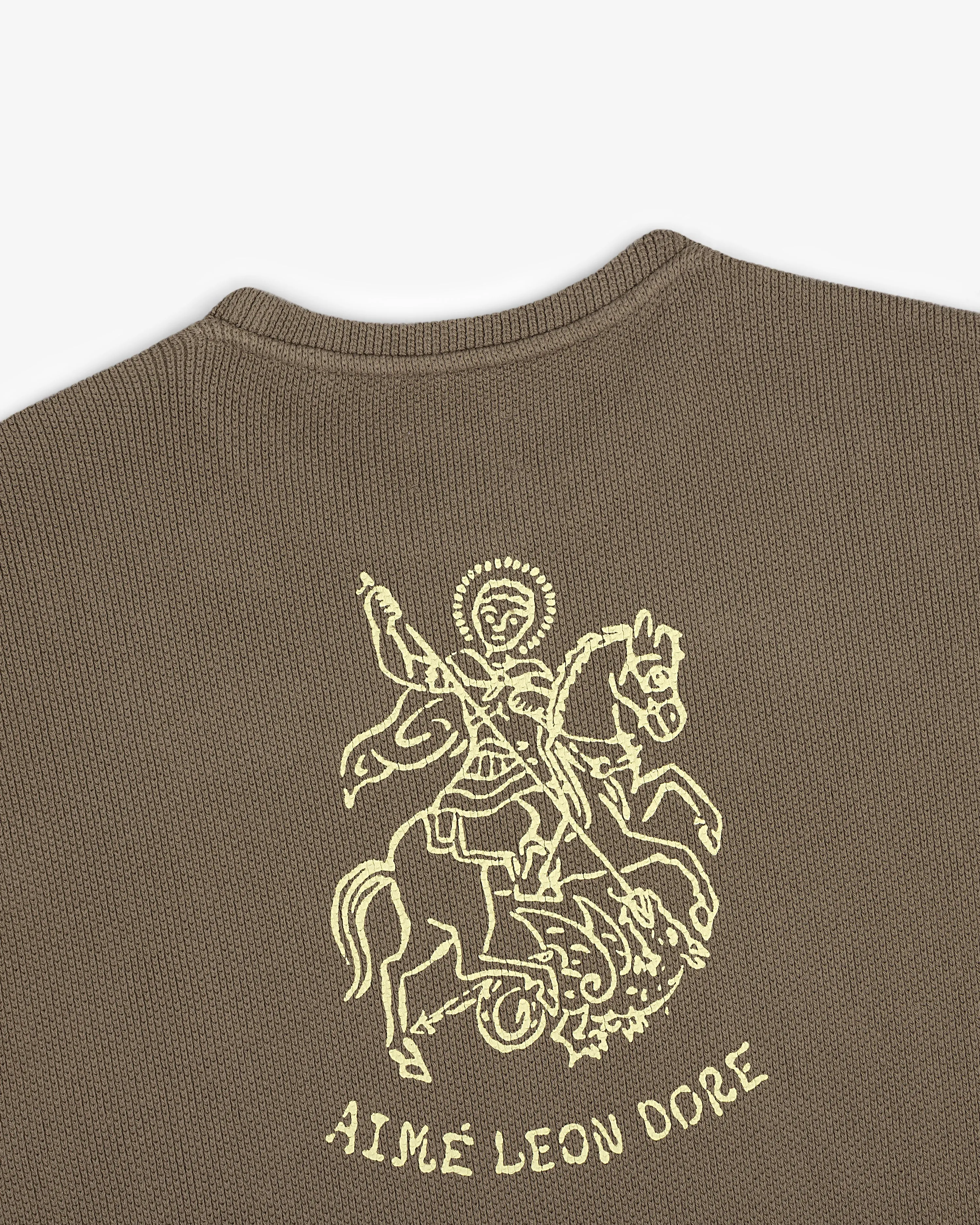 Saint George Piqué Crewneck Sweatshirt sold by Aime Leon Dore product image thumbnail 4