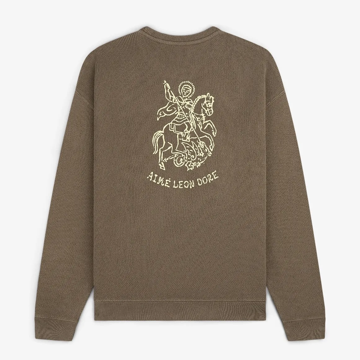 Saint George Piqué Crewneck Sweatshirt sold by Aime Leon Dore
