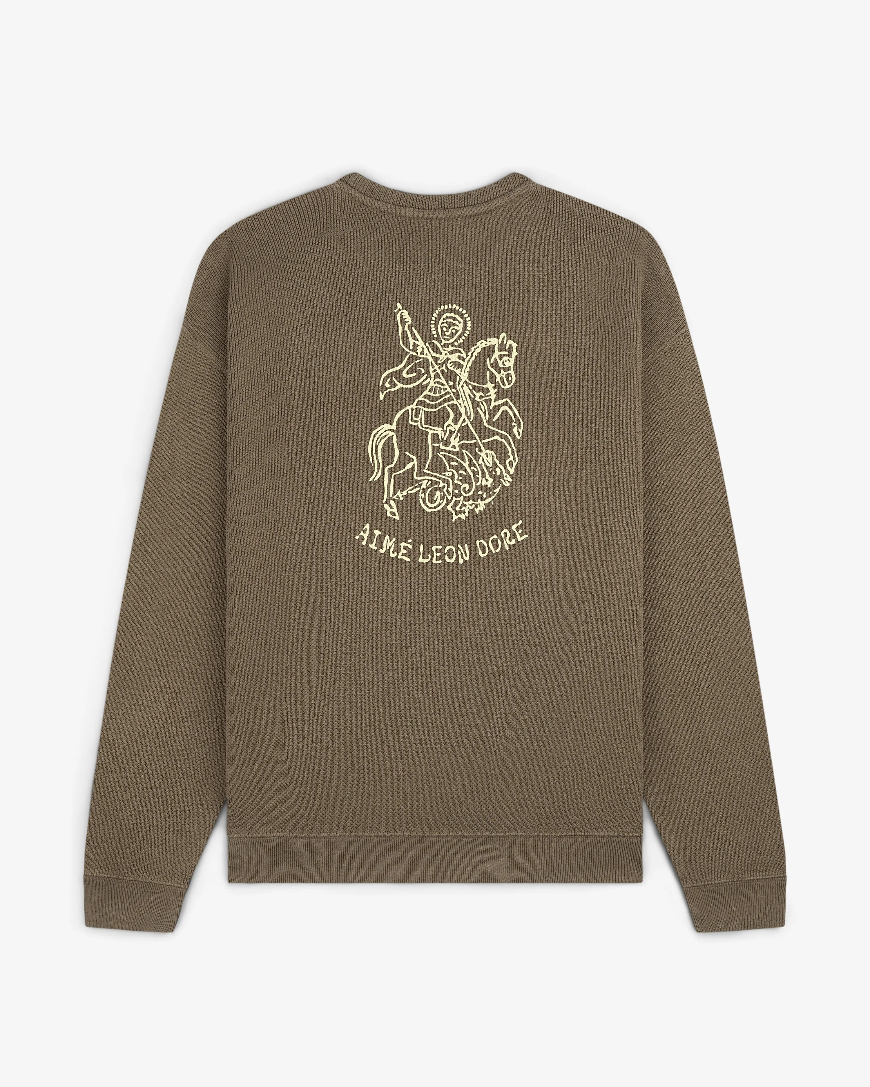 Saint George Piqué Crewneck Sweatshirt sold by Aime Leon Dore product image thumbnail 2