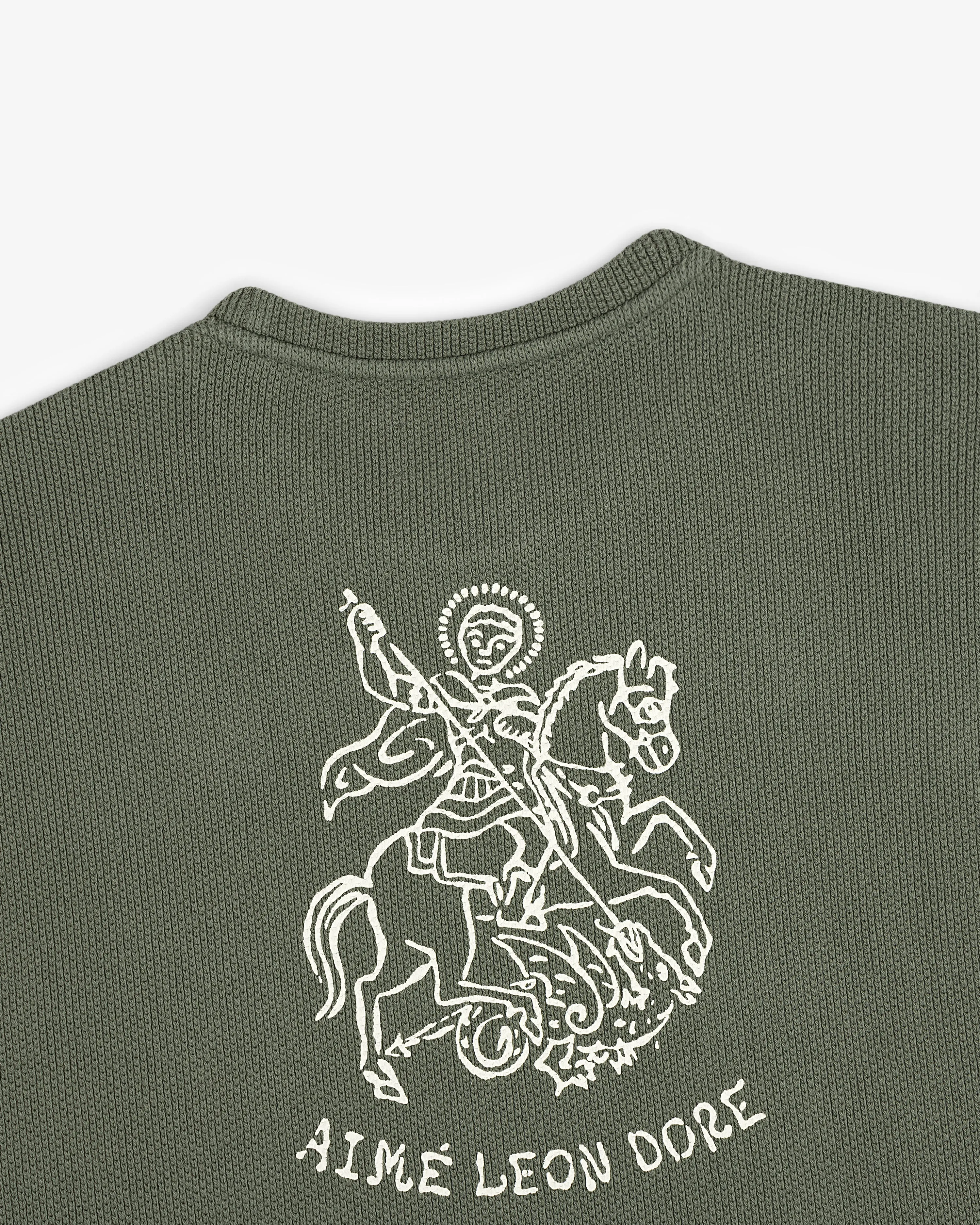 Saint George Piqué Crewneck Sweatshirt sold by Aime Leon Dore product image thumbnail 4