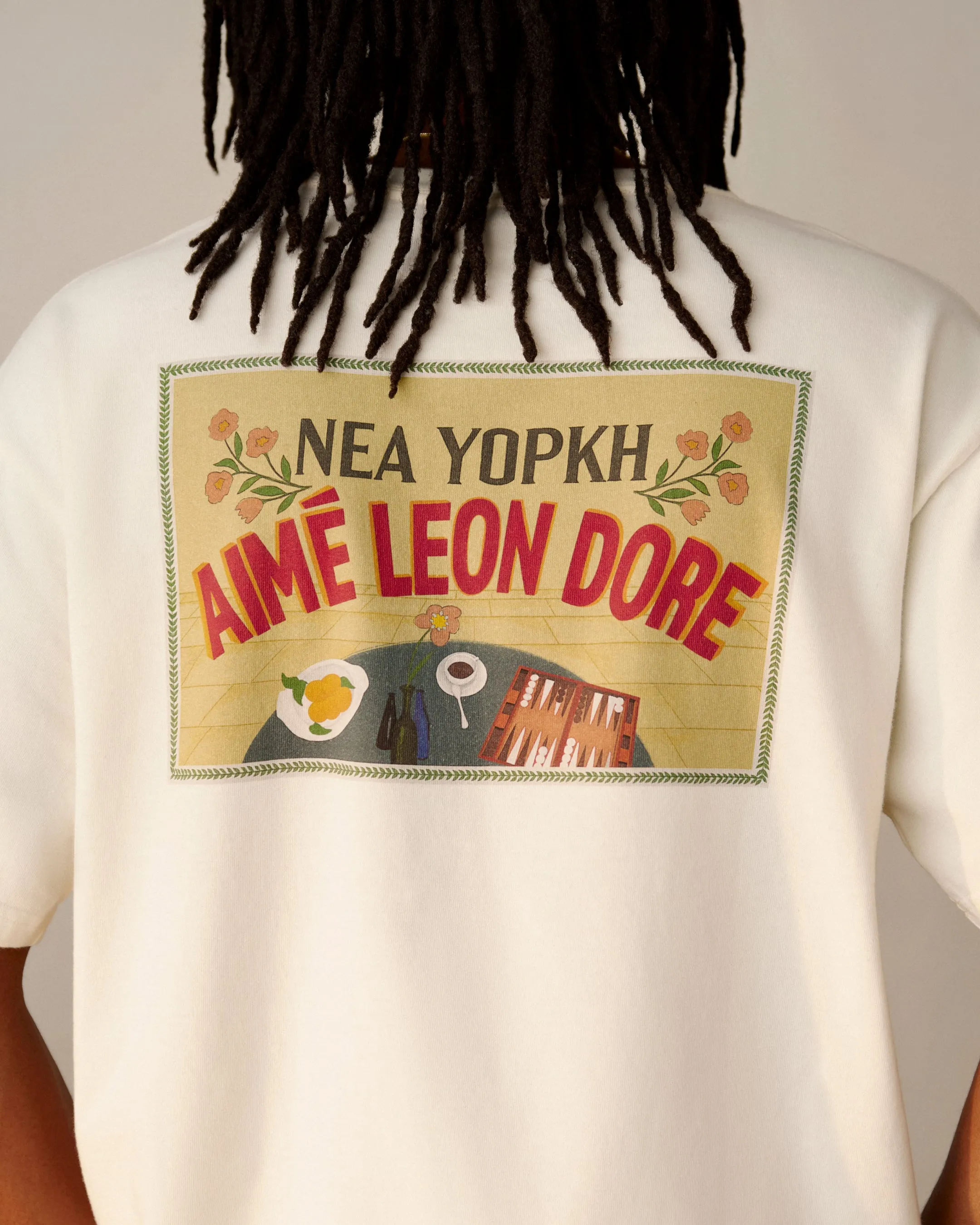 Aimé Postcard Tee sold by Aime Leon Dore product image thumbnail 3