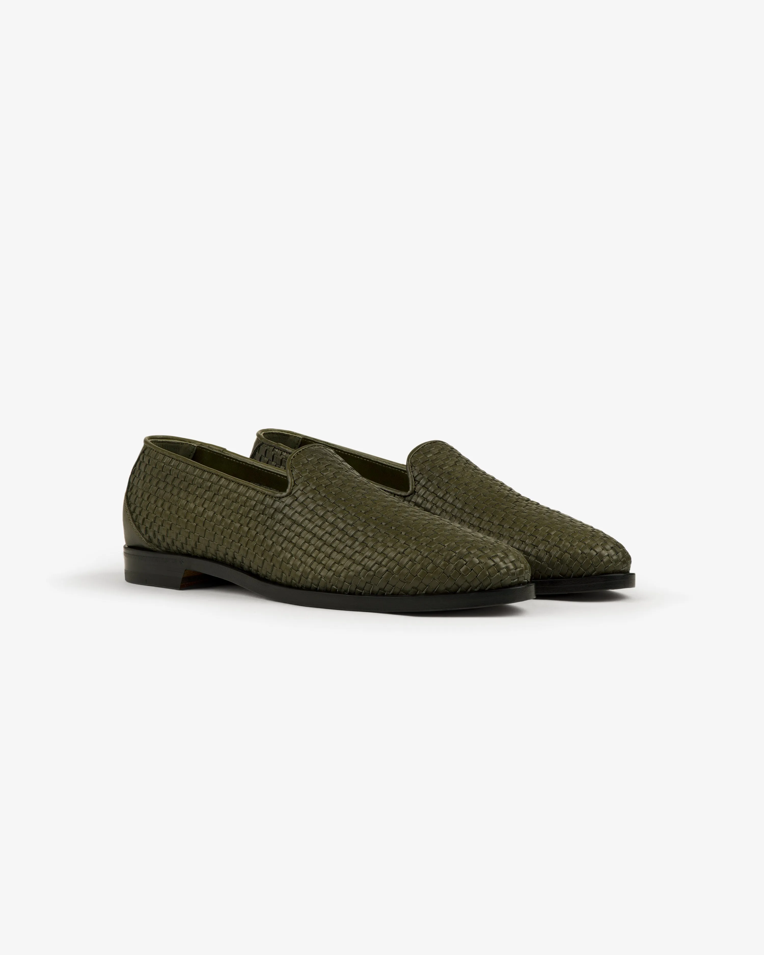 Leather Raffia Loafer sold by Aime Leon Dore product image thumbnail 2