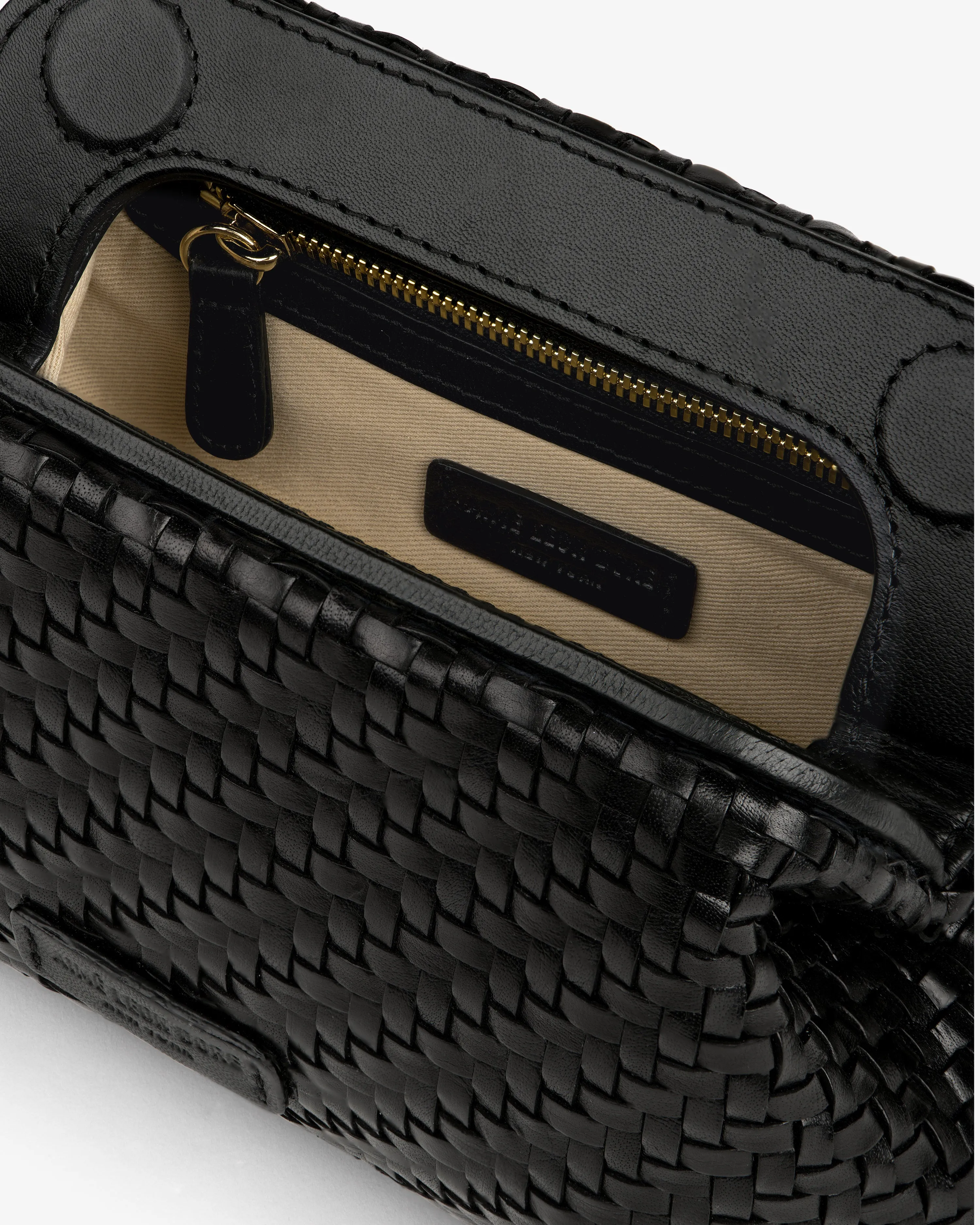 Woven Leather Shoulder Bag sold by Aime Leon Dore product image thumbnail 4