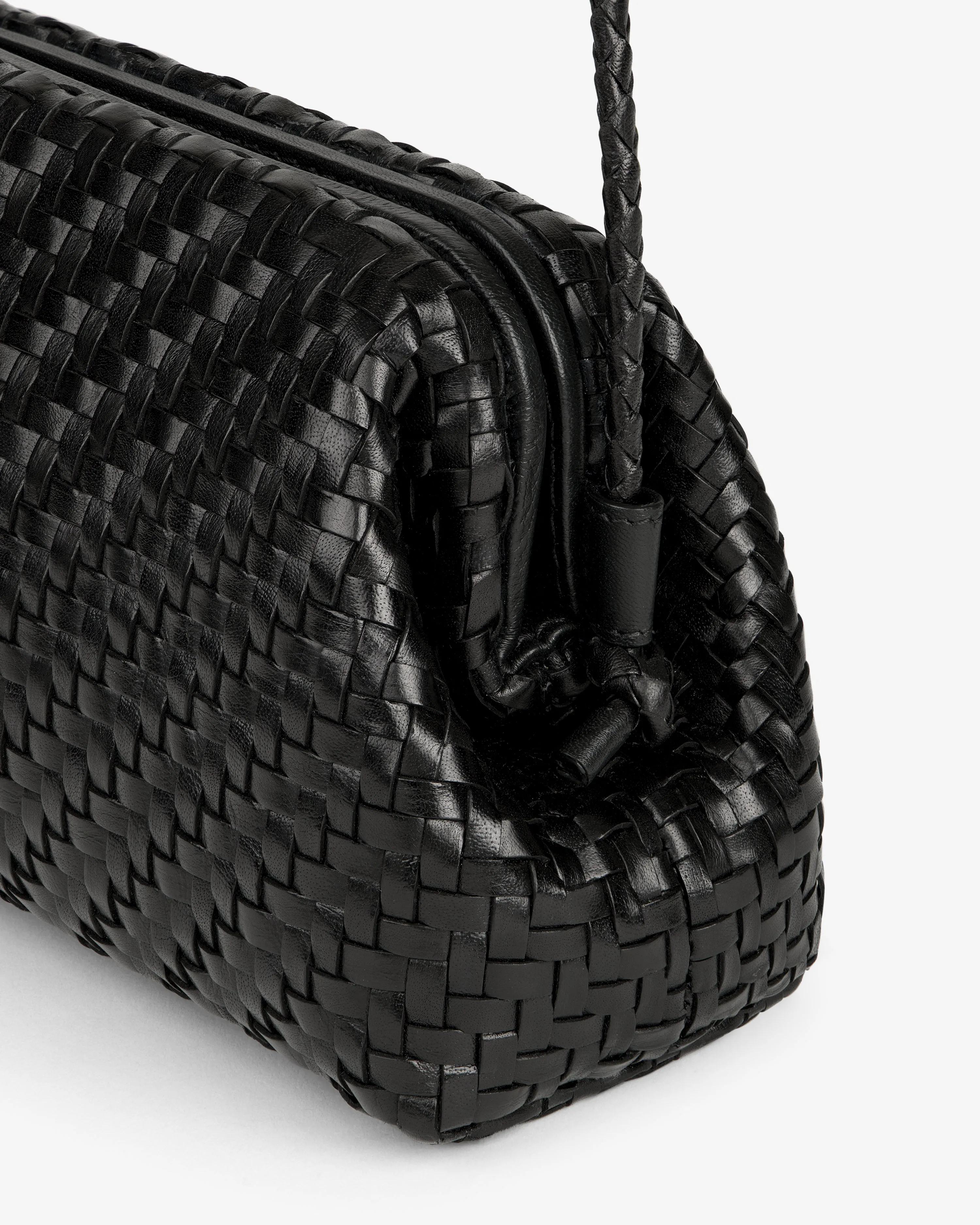 Woven Leather Shoulder Bag sold by Aime Leon Dore product image thumbnail 5