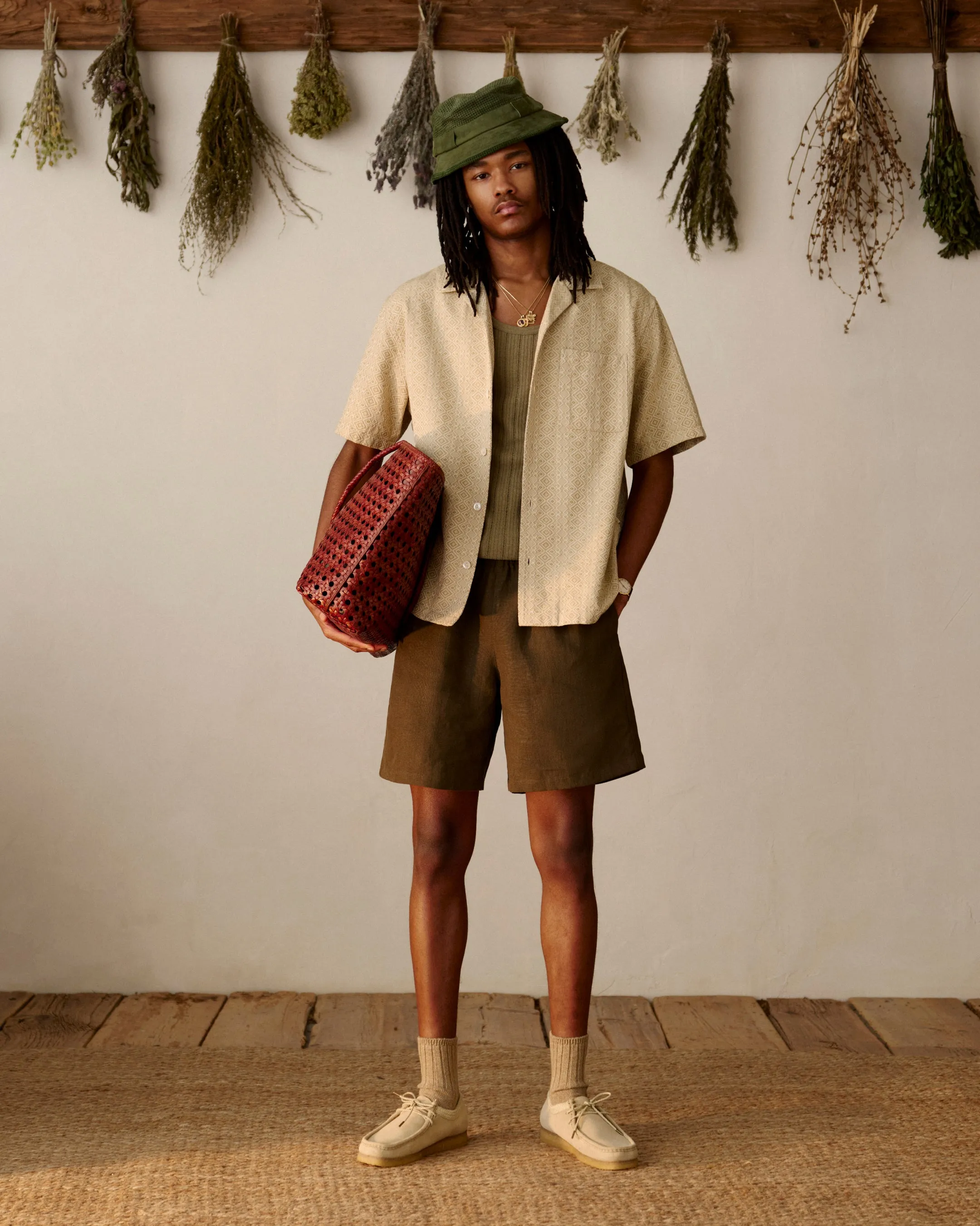Linen Leisure Short sold by Aime Leon Dore product image thumbnail 3
