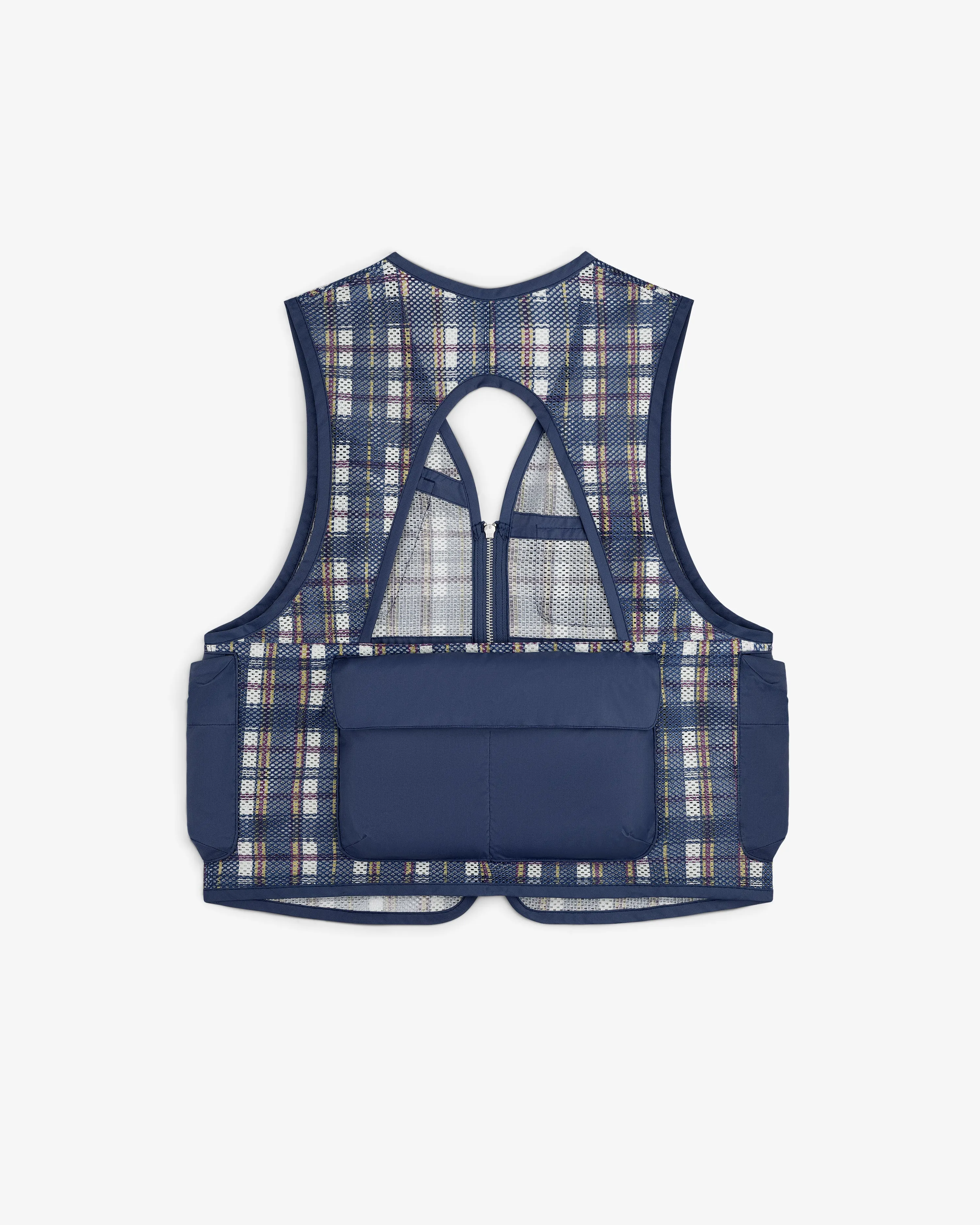 Nylon Madras Utility Vest sold by Aime Leon Dore product image thumbnail 3