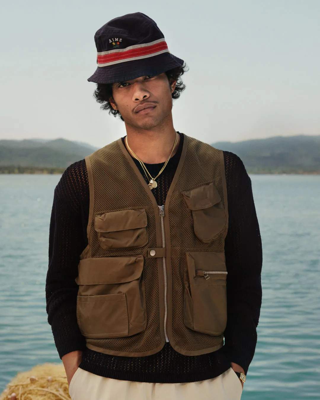 Nylon Utility Vest sold by Aime Leon Dore product image thumbnail 3