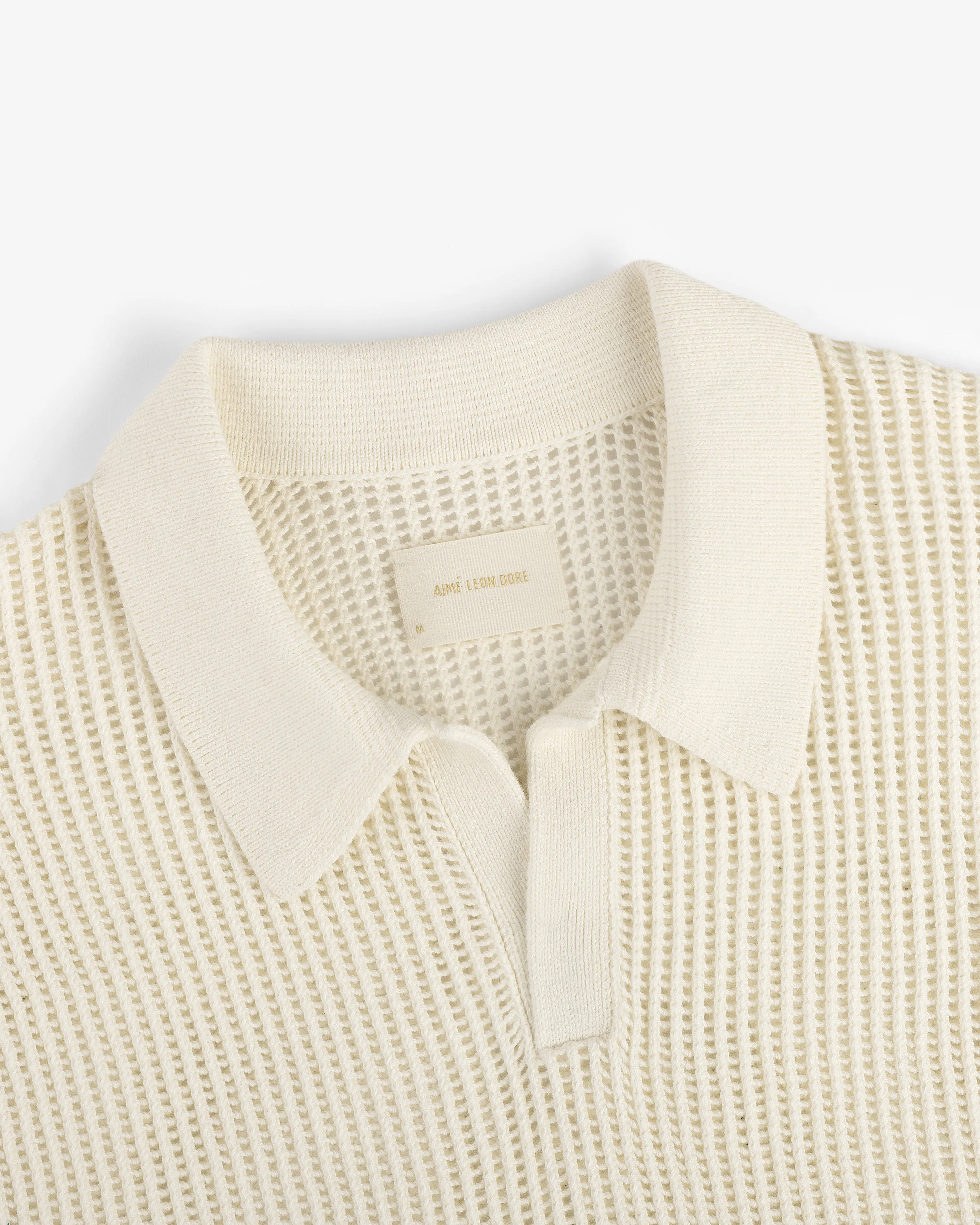 Mesh Knit Polo sold by Aime Leon Dore product image thumbnail 3
