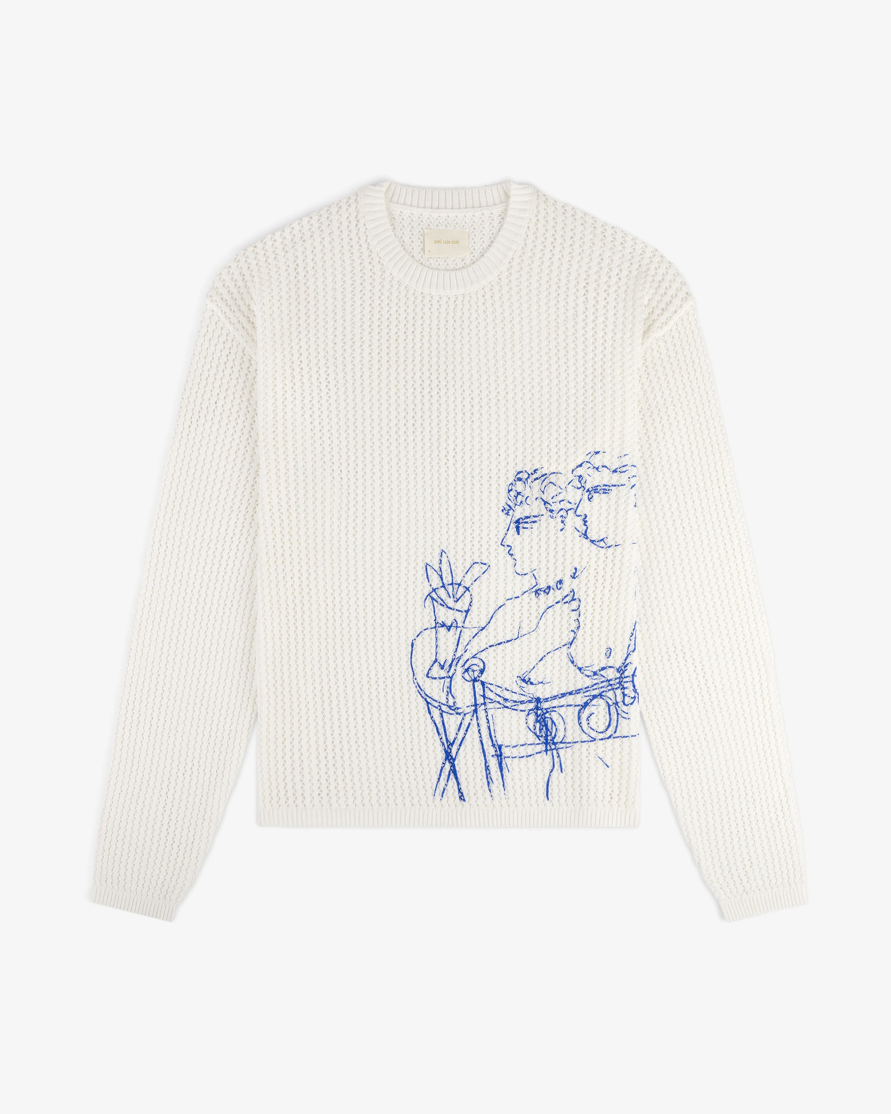 Fassianos "Rendez - Vous" Crewneck Sweater sold by Aime Leon Dore product image thumbnail 2