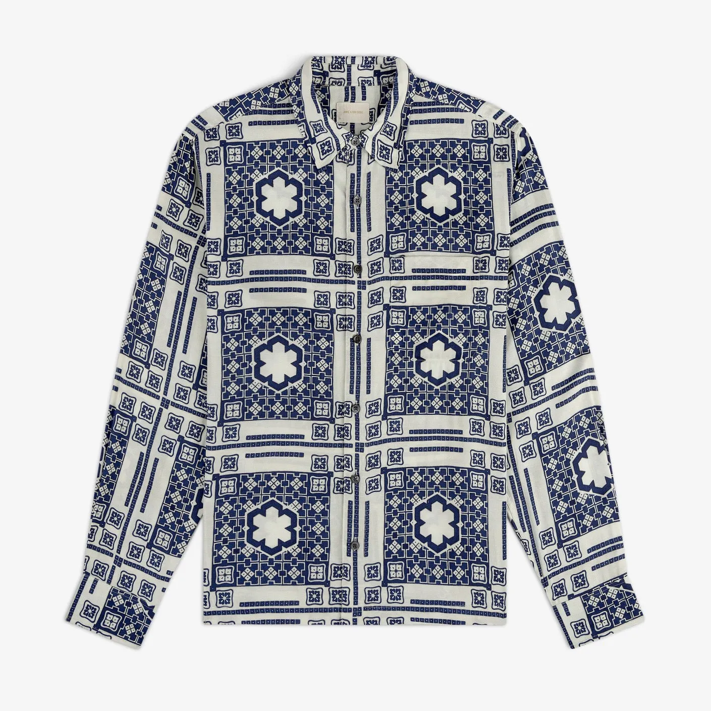 Mosaic Button Down Shirt sold by Aime Leon Dore