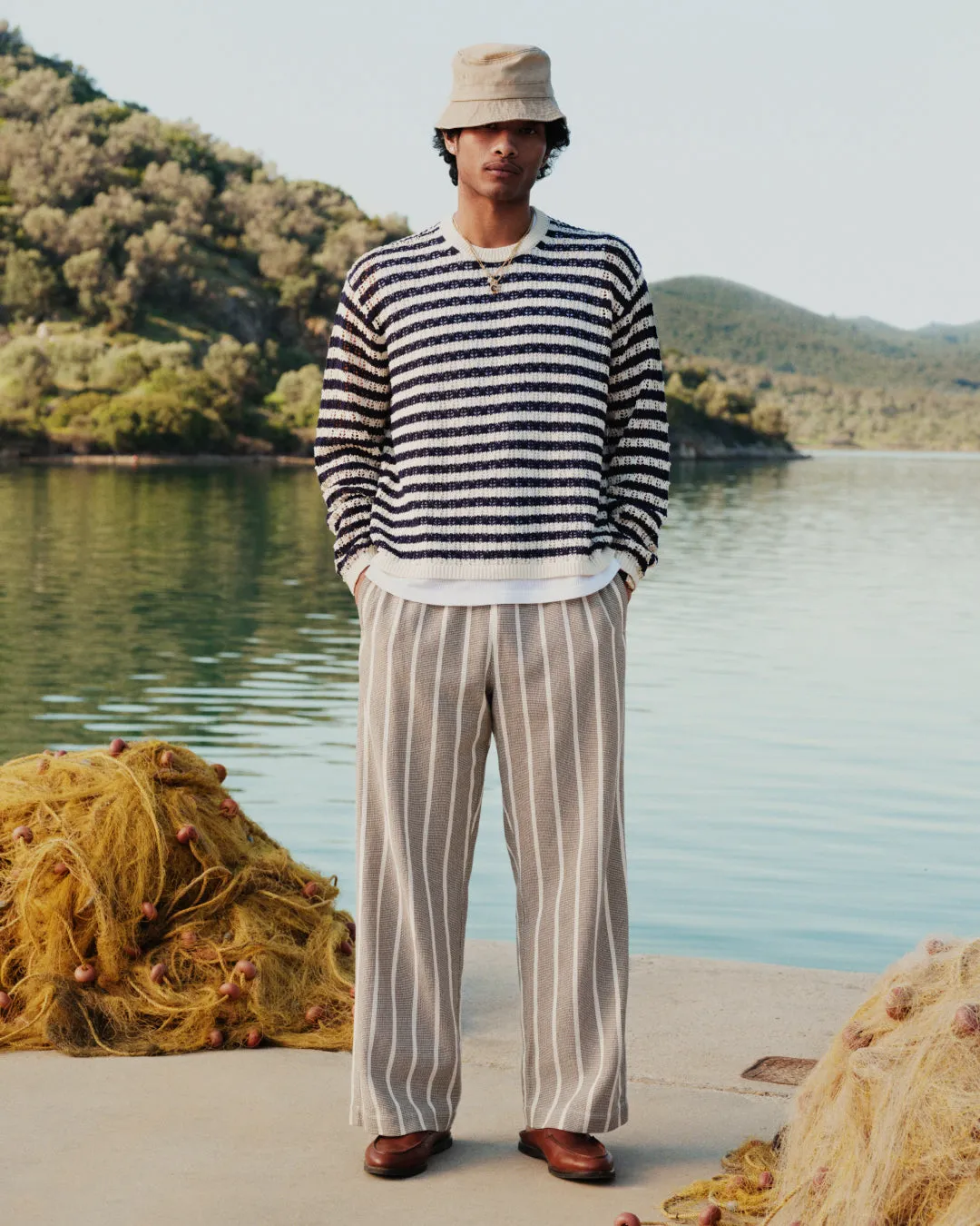 Wide Leg Shore Pant sold by Aime Leon Dore product image thumbnail 3