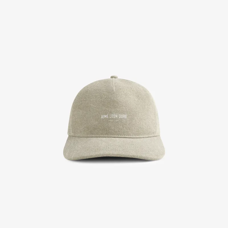 Micro     Logo     Hat made by Aime Leon Dore