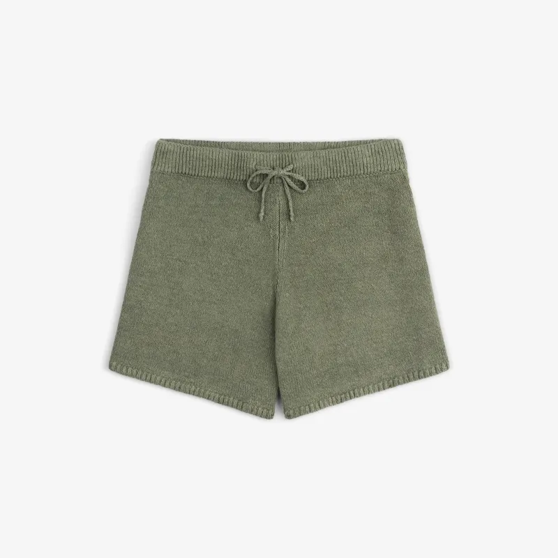 Linen Knit Drawstring Short made by Aime Leon Dore