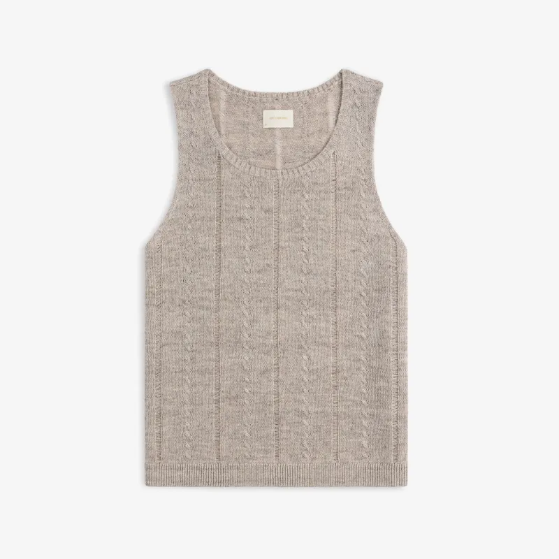 Pointelle Tank Top made by Aime Leon Dore