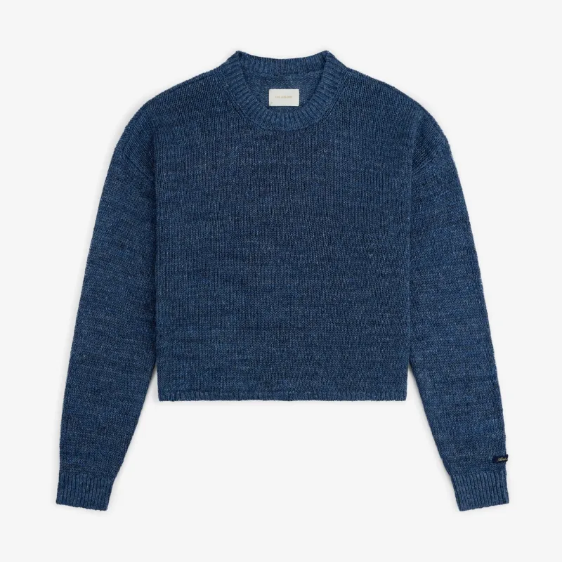 Linen Knit Crewneck Sweater made by Aime Leon Dore