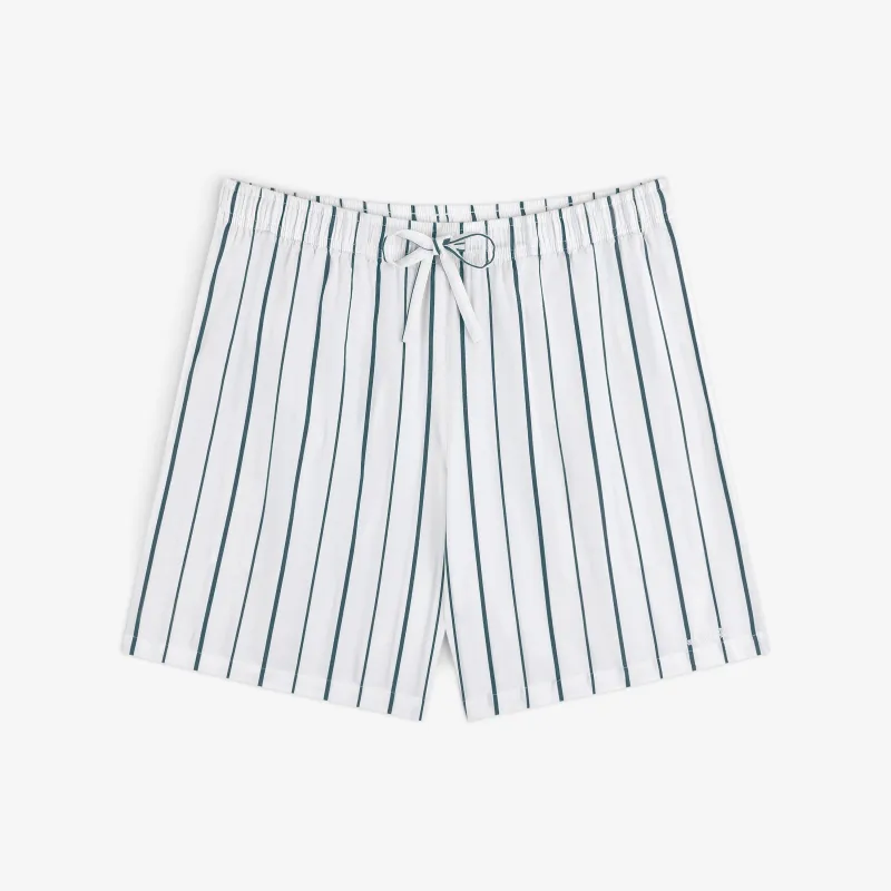 Striped Poplin Leisure Short made by Aime Leon Dore