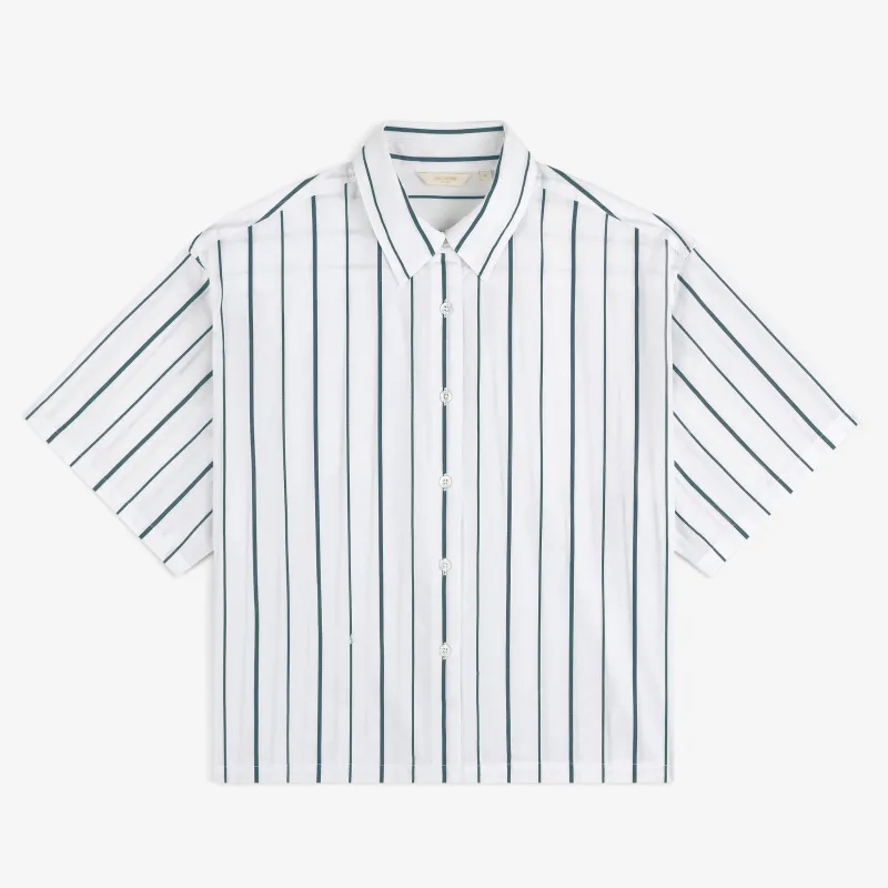 Cropped Poplin Leisure Shirt made by Aime Leon Dore