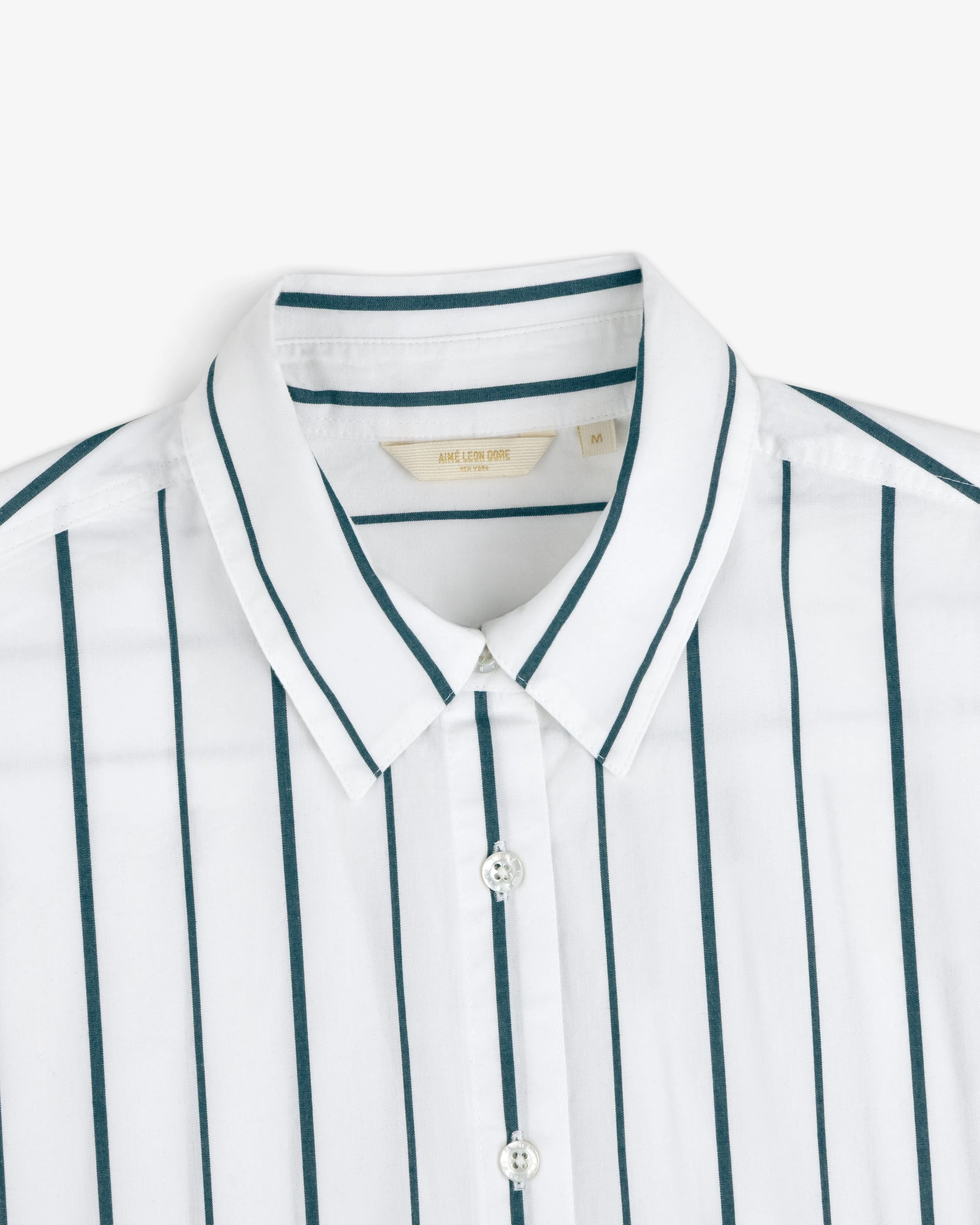 Cropped Poplin Leisure Shirt sold by Aime Leon Dore product image thumbnail 3