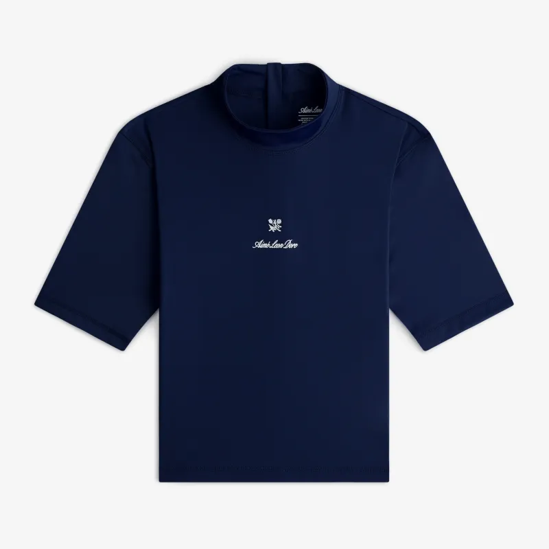 Short Sleeve Crest Rash Guard made by Aime Leon Dore