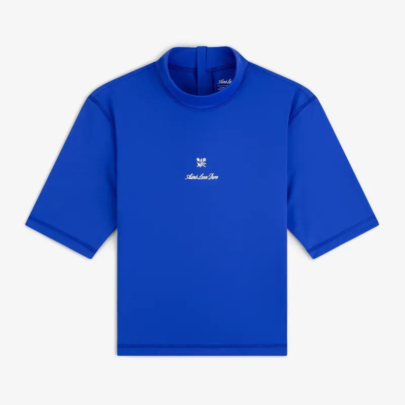 Short Sleeve Crest Rash Guard made by Aime Leon Dore