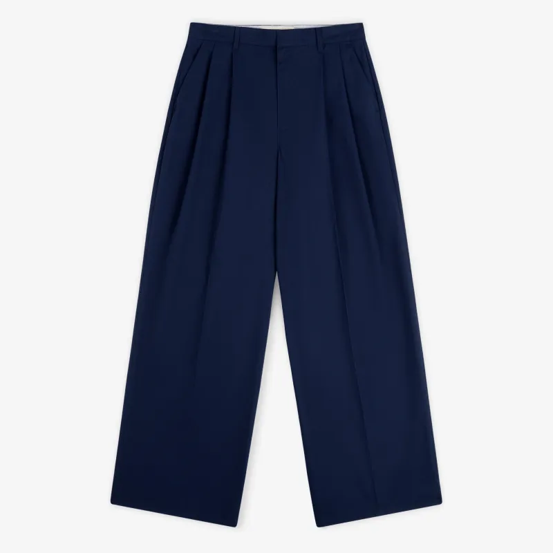 Lightweighted Pleated Cotton Trouser made by Aime Leon Dore