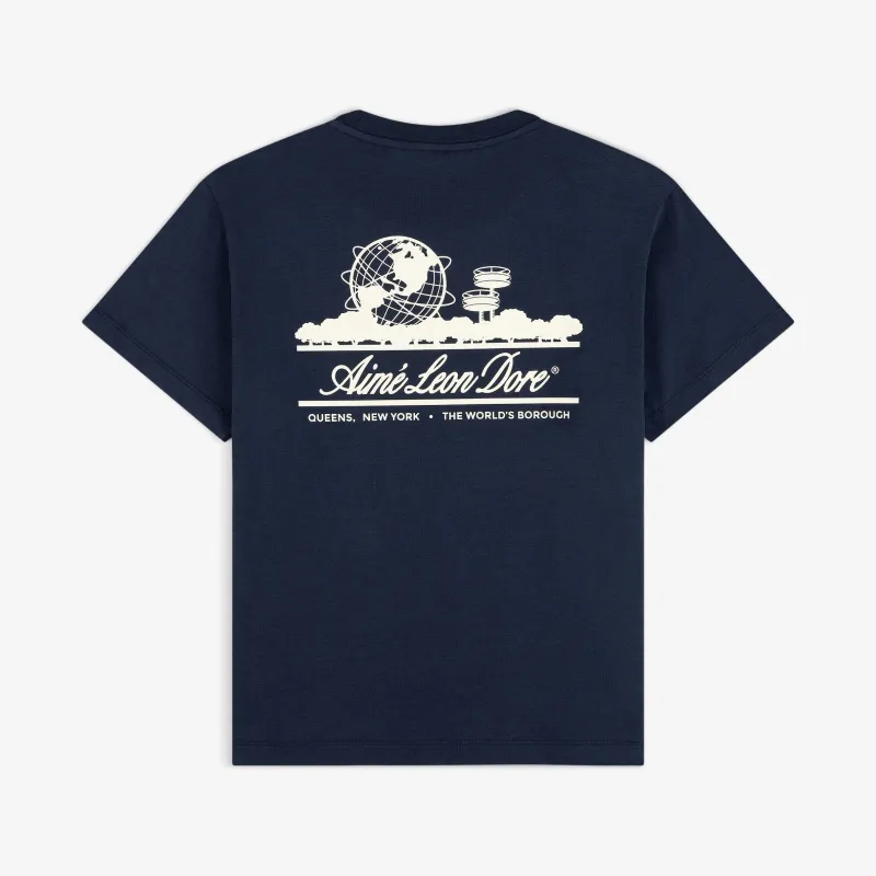 Cropped Aloe-Blend Unisphere Tee made by Aime Leon Dore