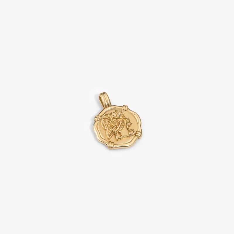 14Kt Gold Coin Pendant made by Aime Leon Dore