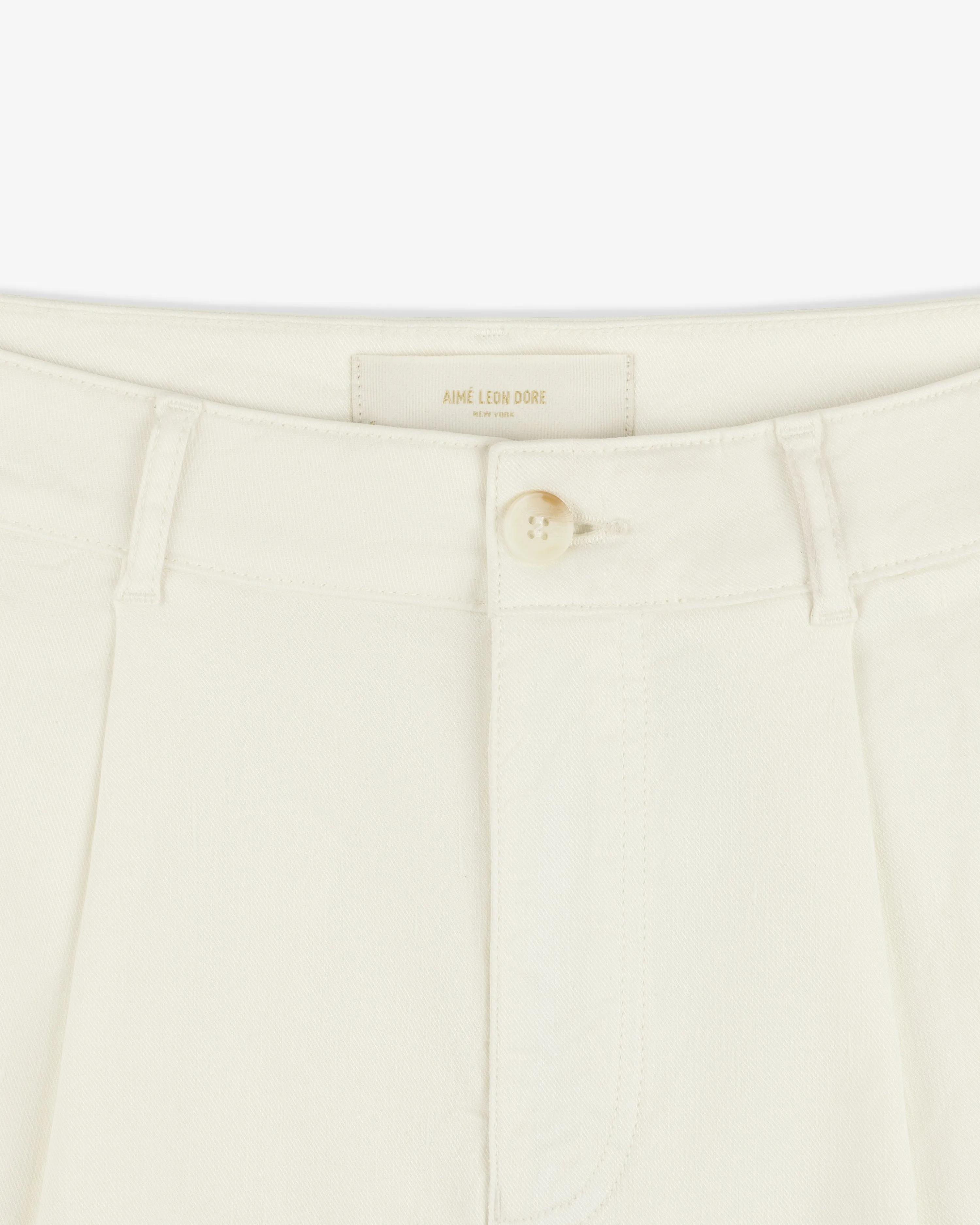 Pleated Linen Blend Bermuda Short sold by Aime Leon Dore product image thumbnail 5