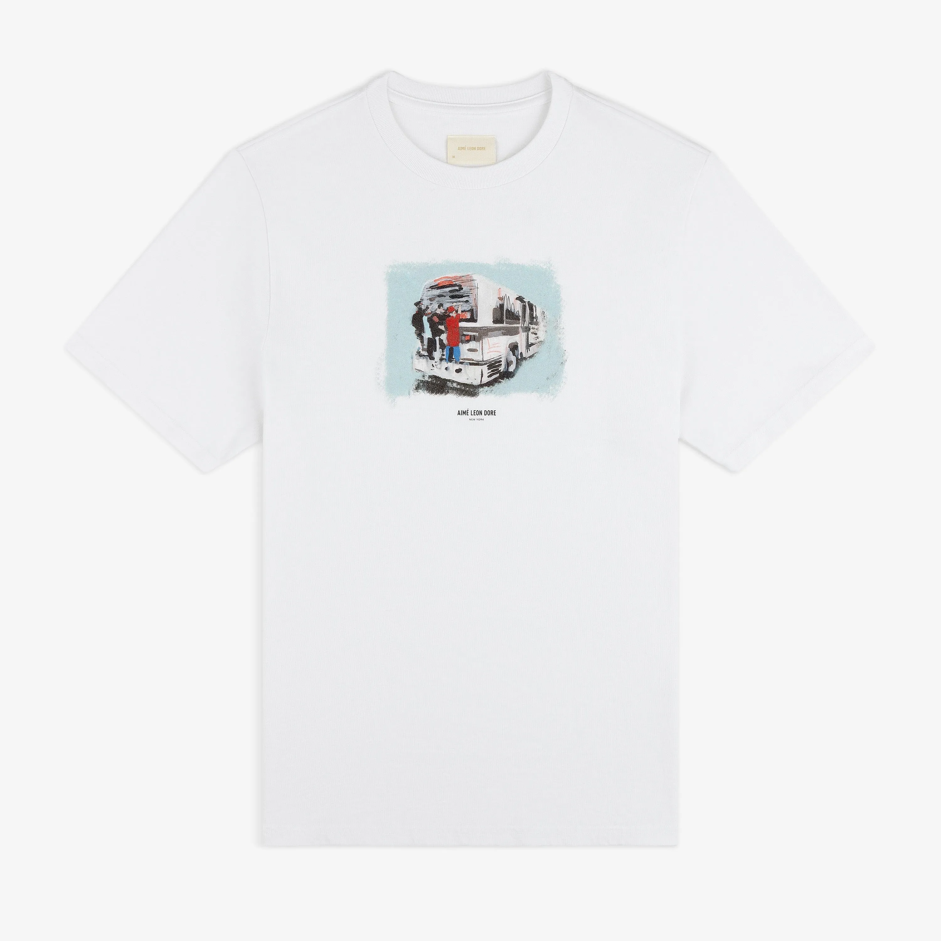 Mesaikos Commuter Tee sold by Aime Leon Dore